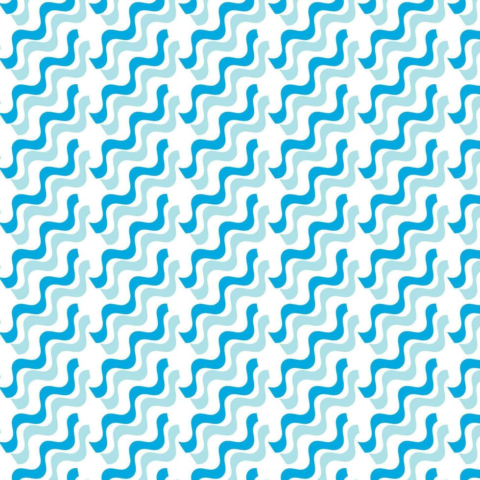 gemakkelijk abstract naadloos lucht lite en donker kleur zig zag patroon vector