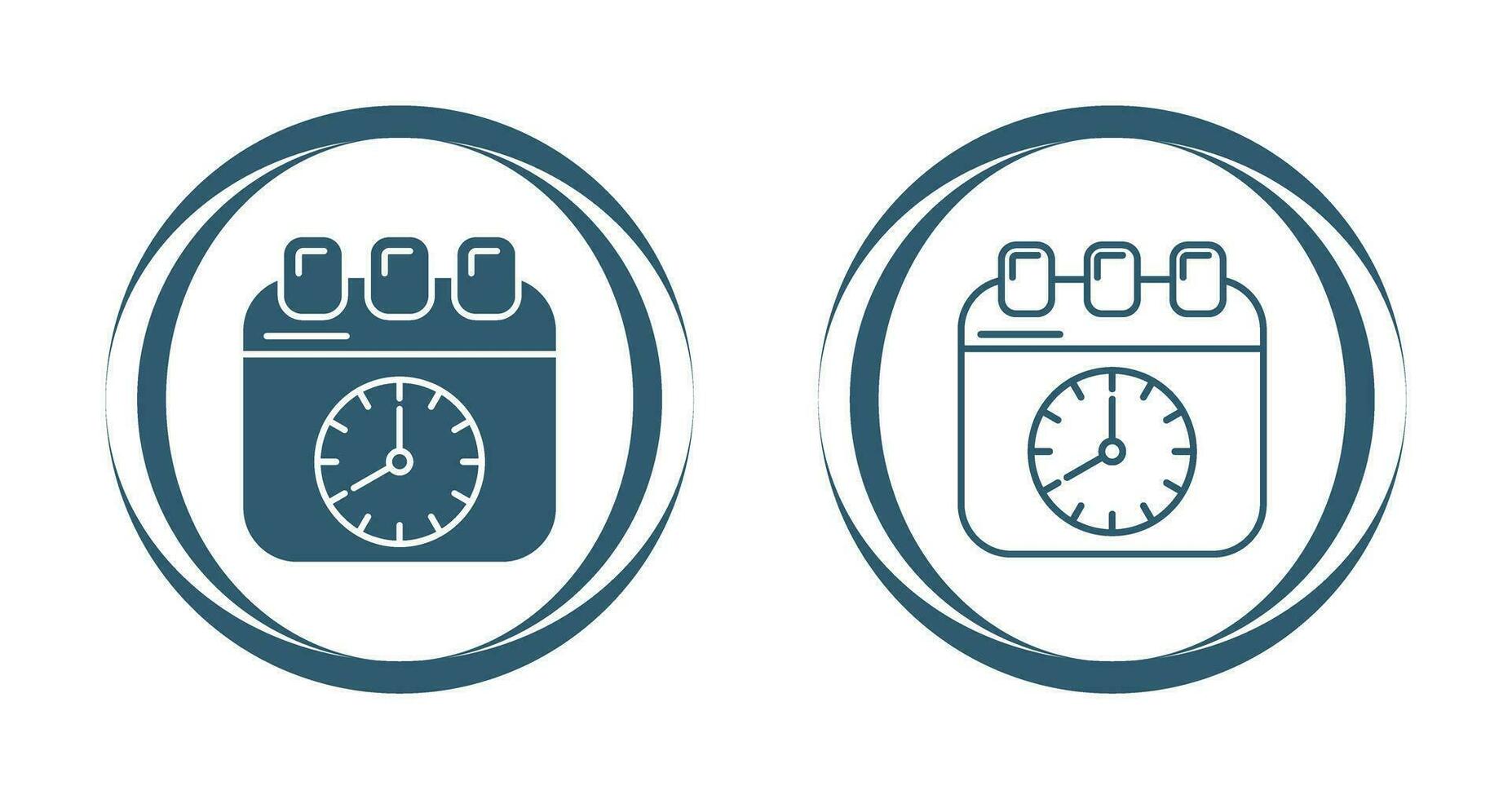 deadline vector pictogram