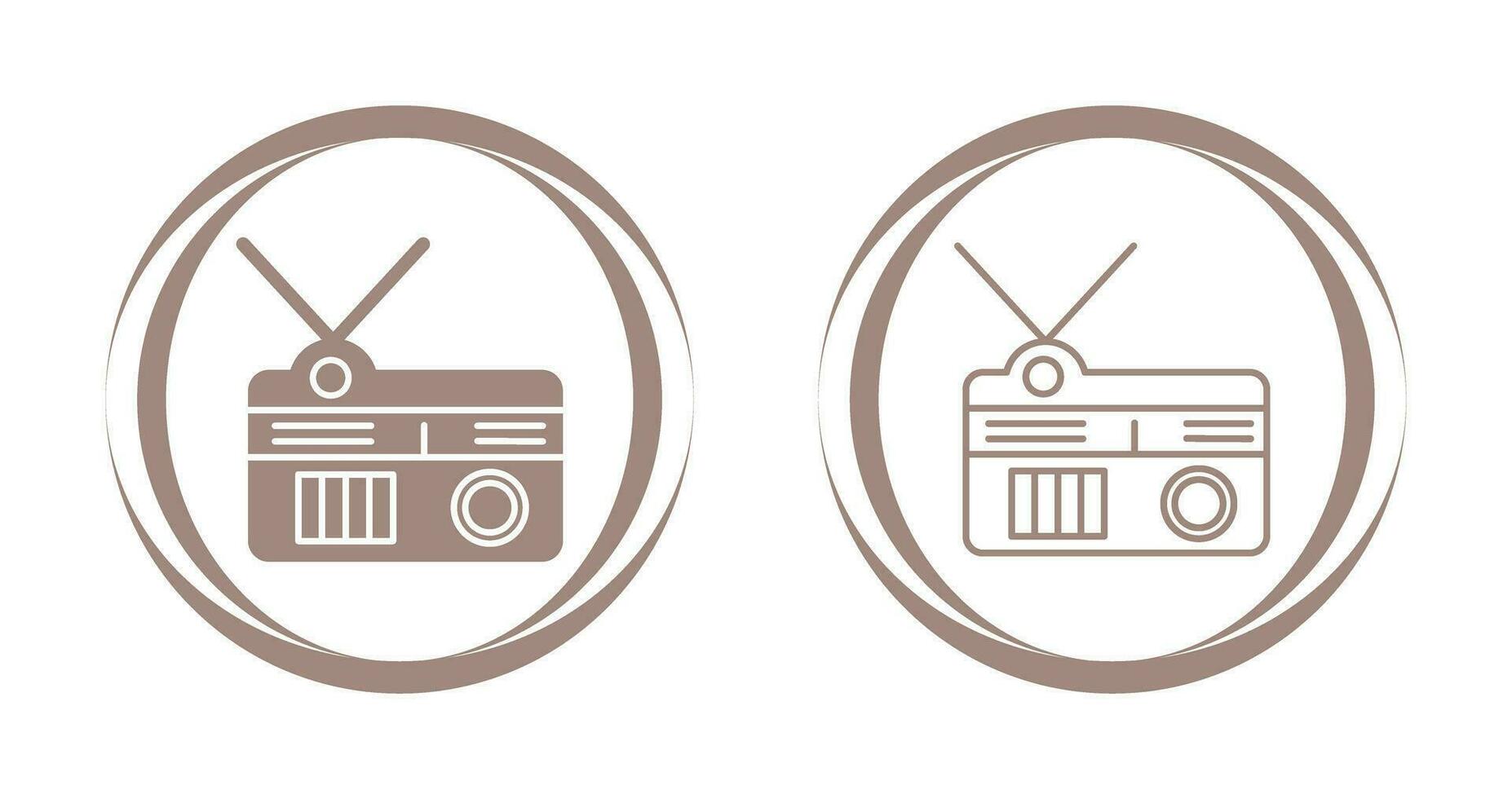 radio vector pictogram