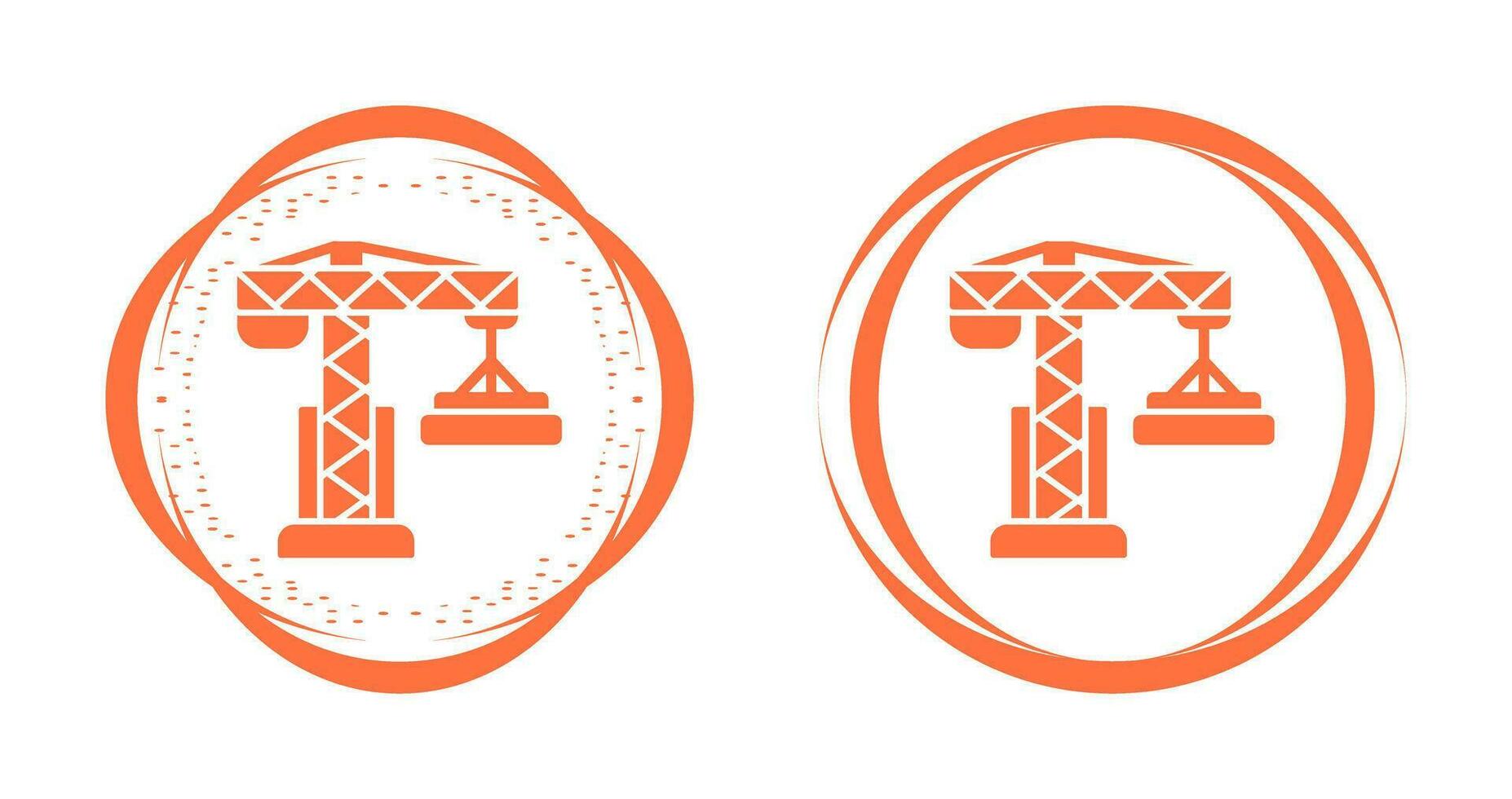 kraan vector pictogram