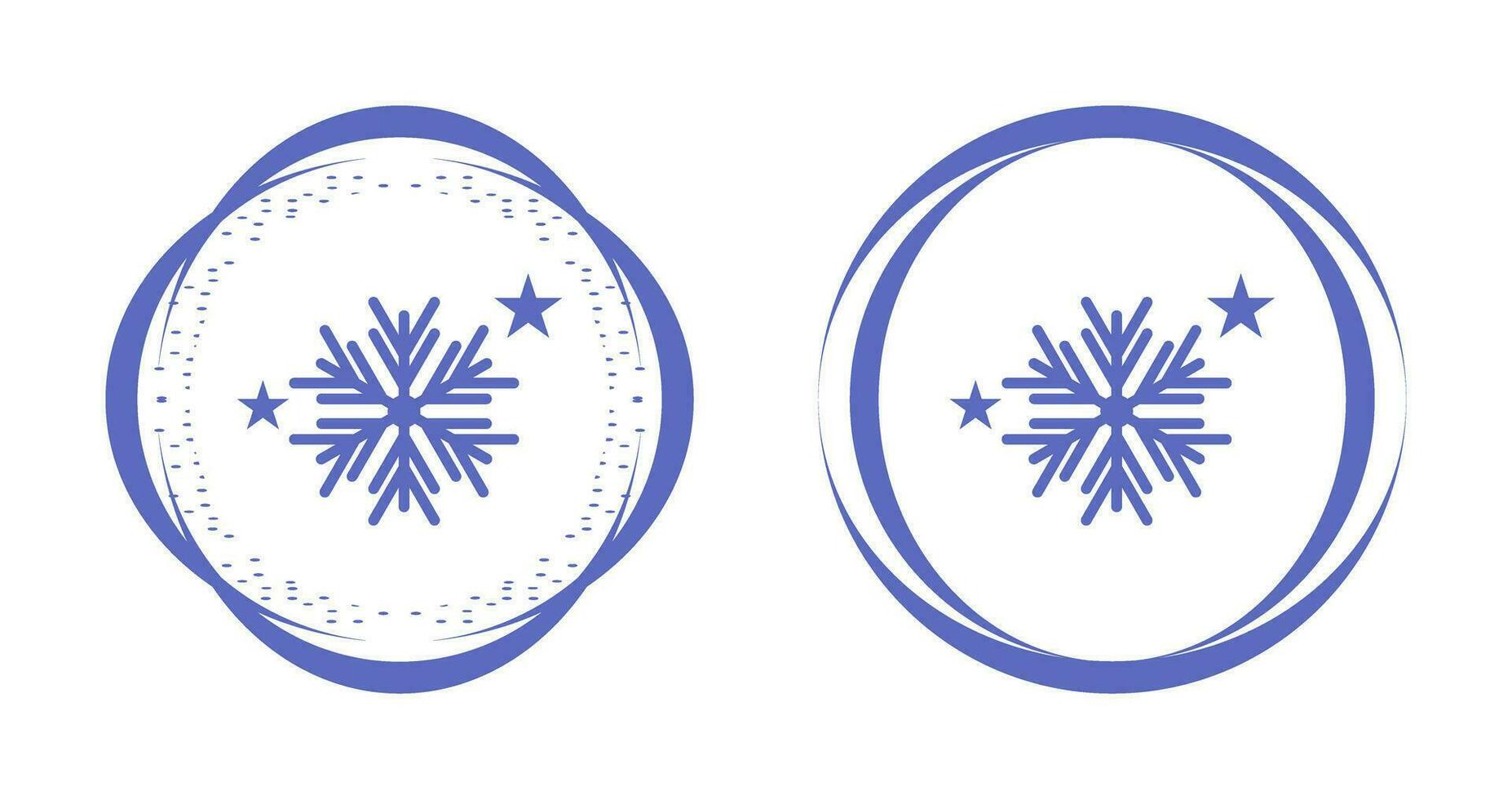 sneeuwvlokken vector icoon