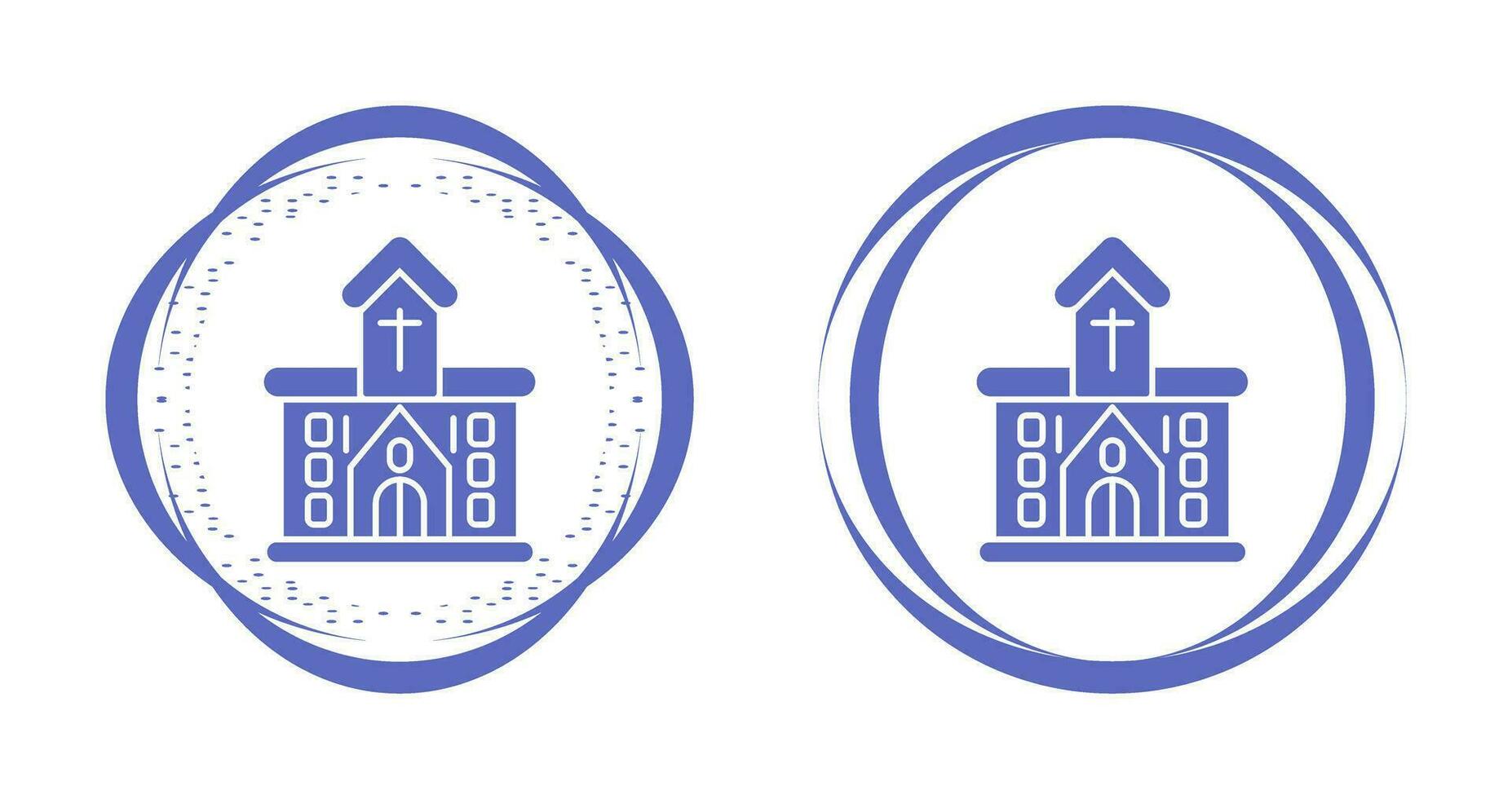 kerk vector pictogram