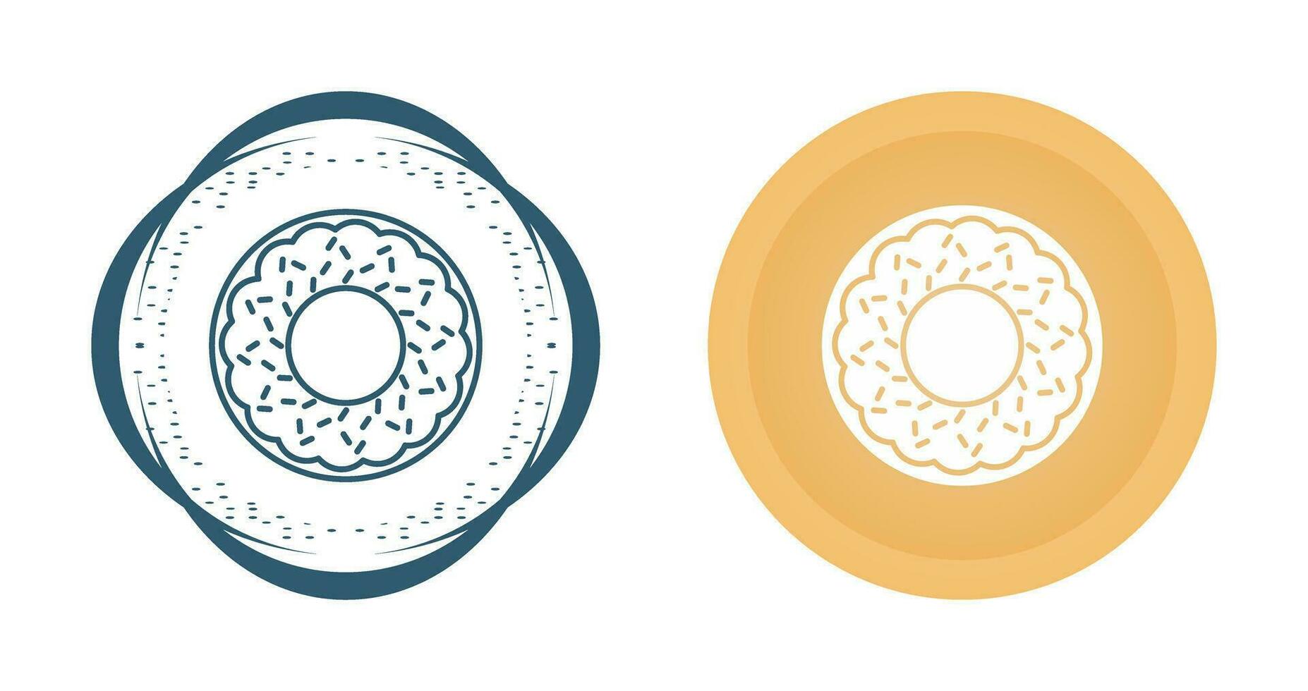 donut vector icoon