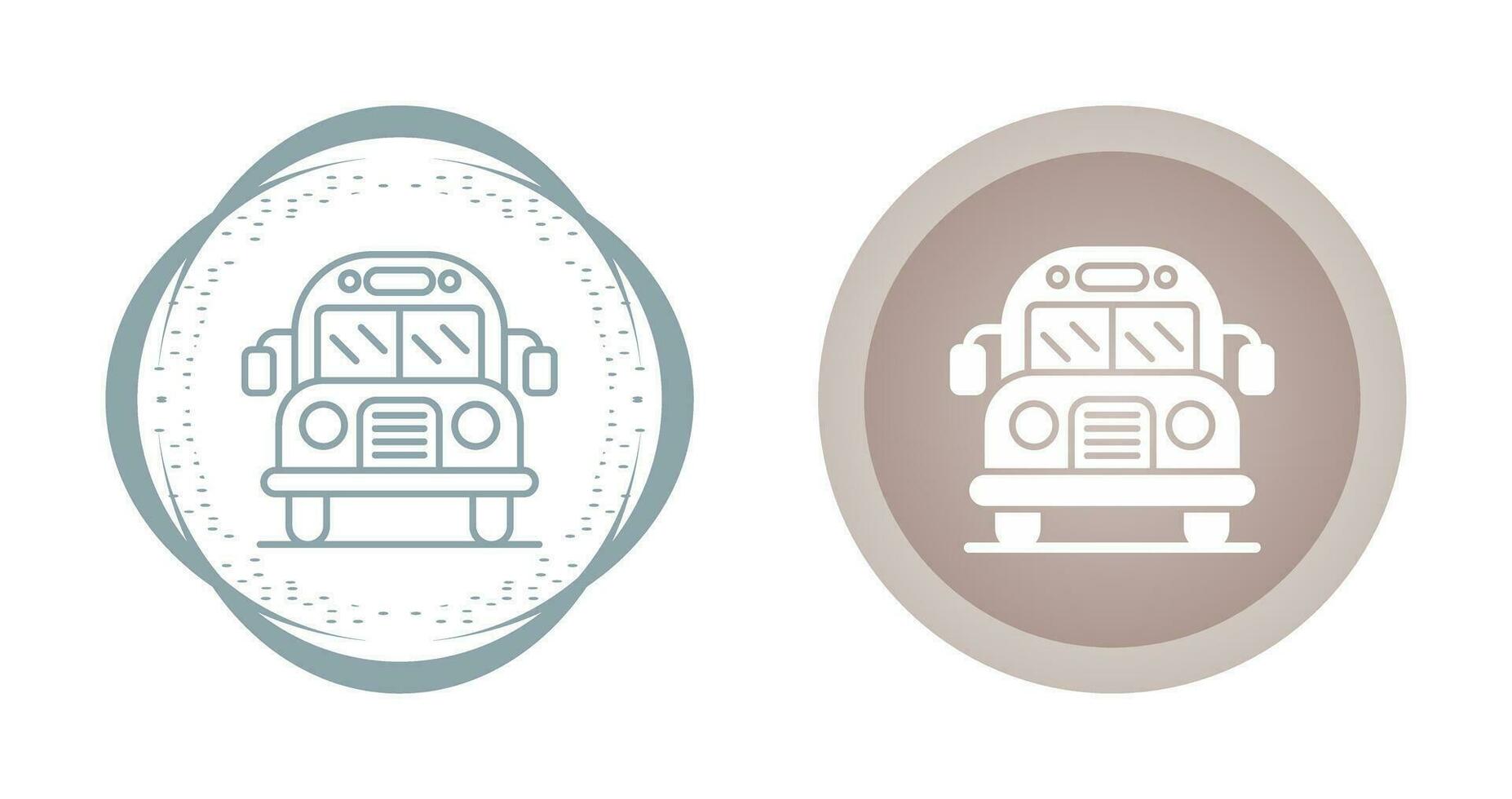 schoolbus vector pictogram