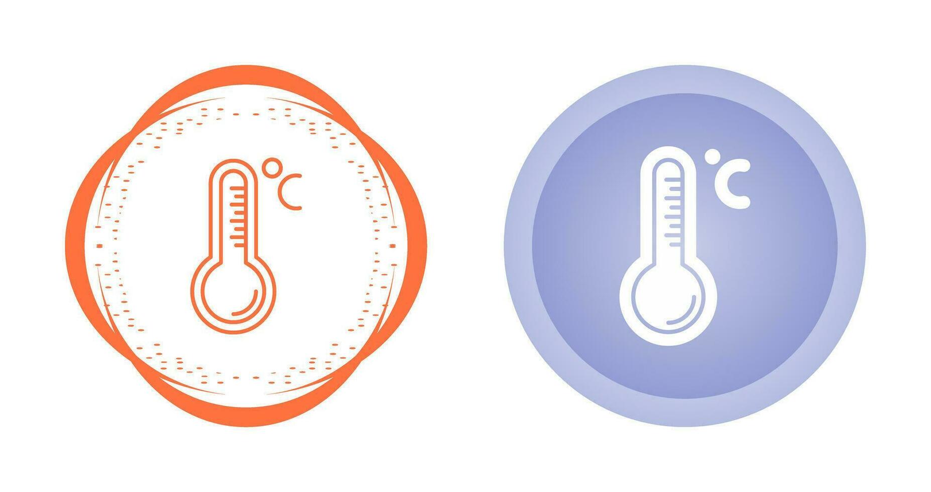 thermometer vector pictogram