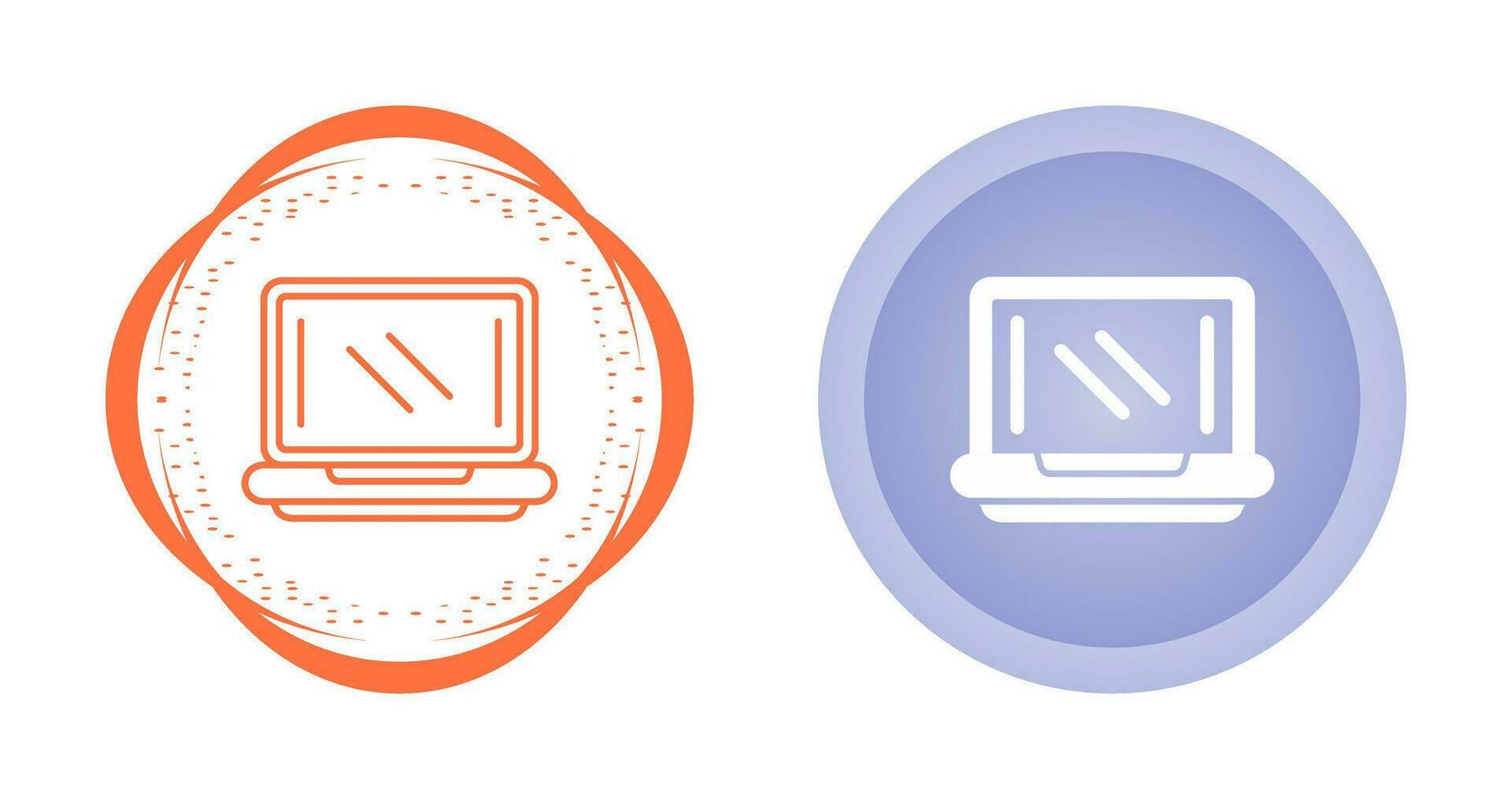 laptop vector pictogram