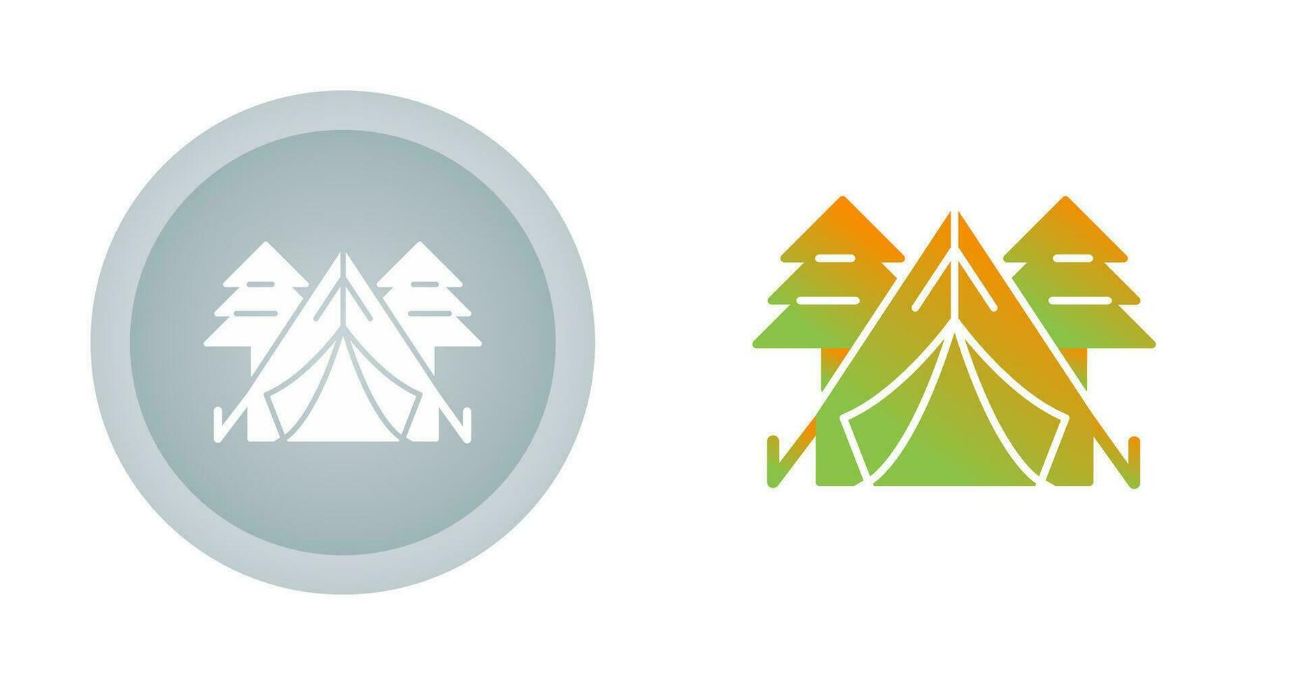 tent vector pictogram