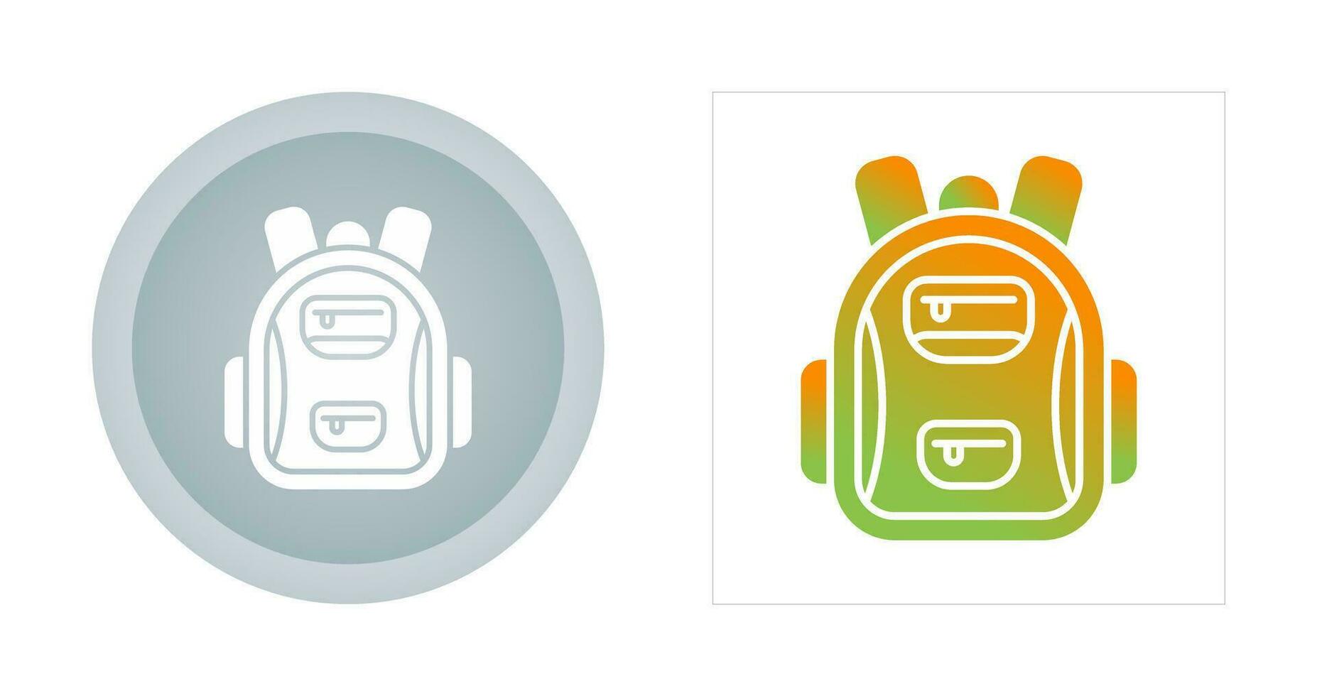 schooltas vector pictogram