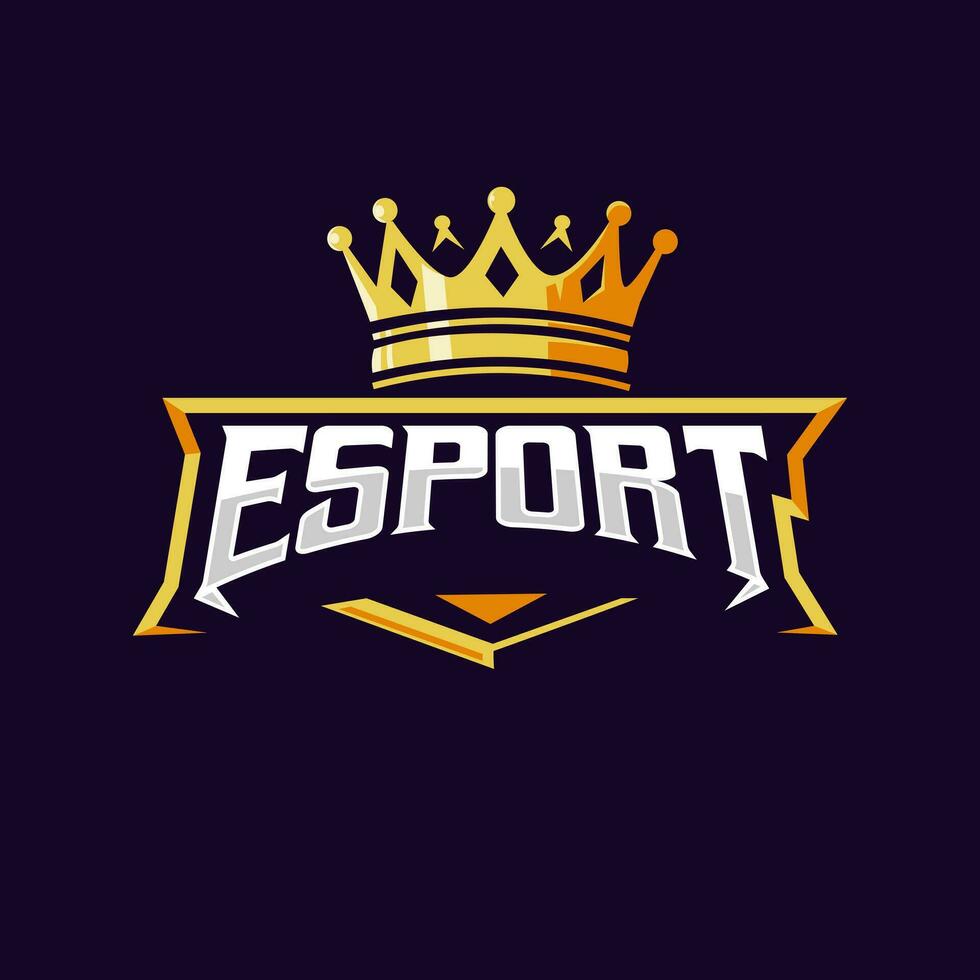 koning esport logo vector