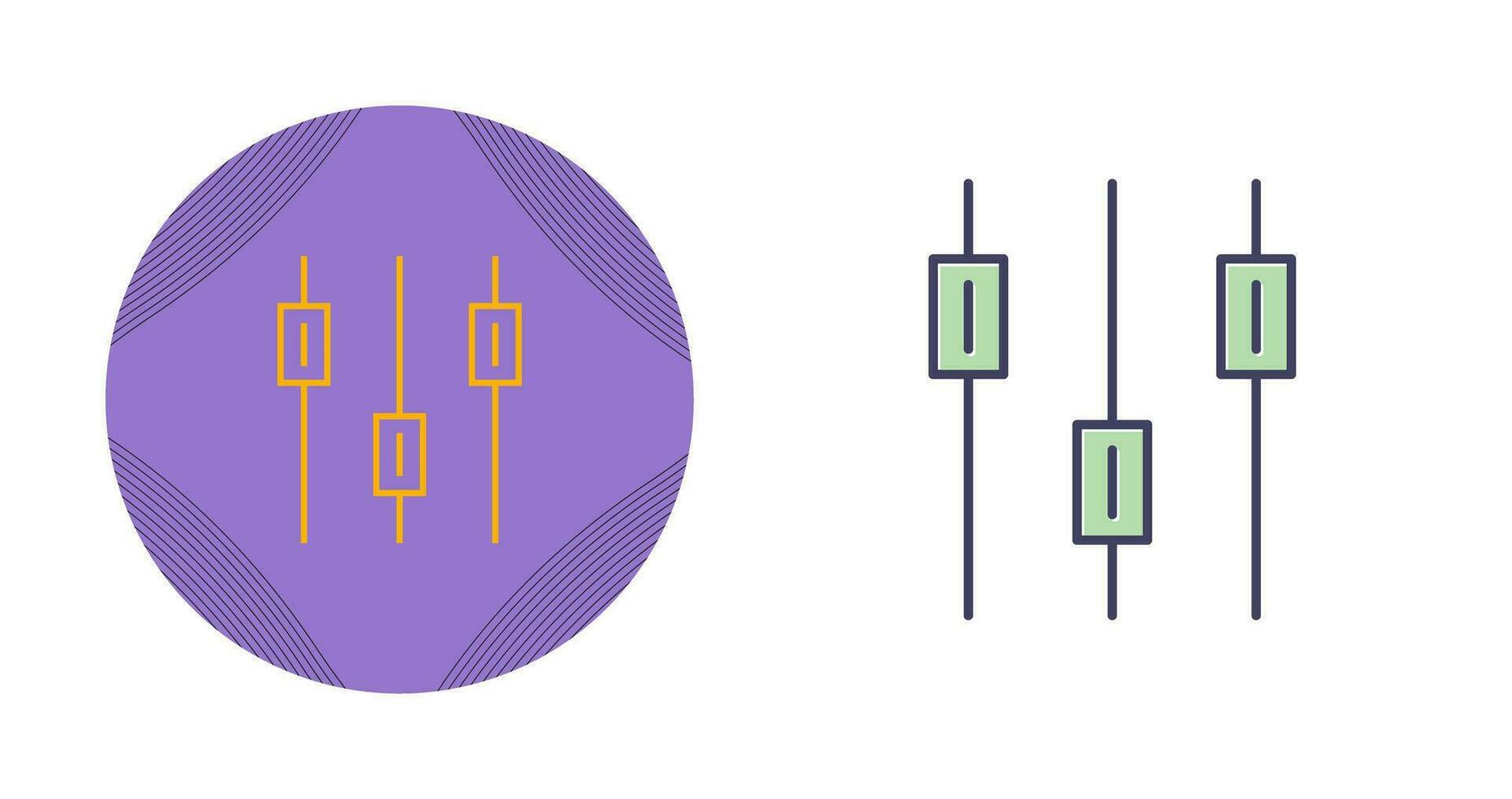 volume controle vector icoon