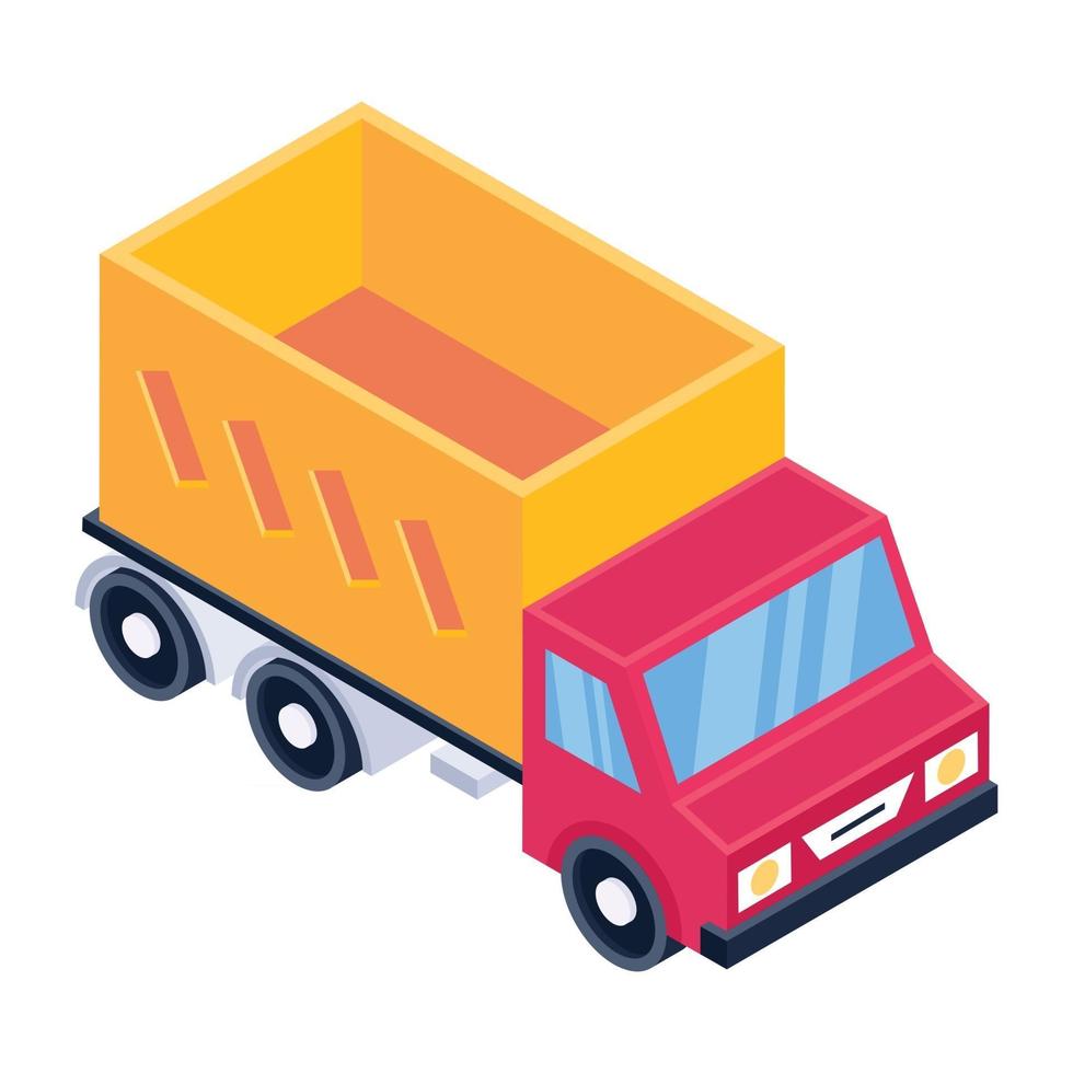 bestelwagen levering vector