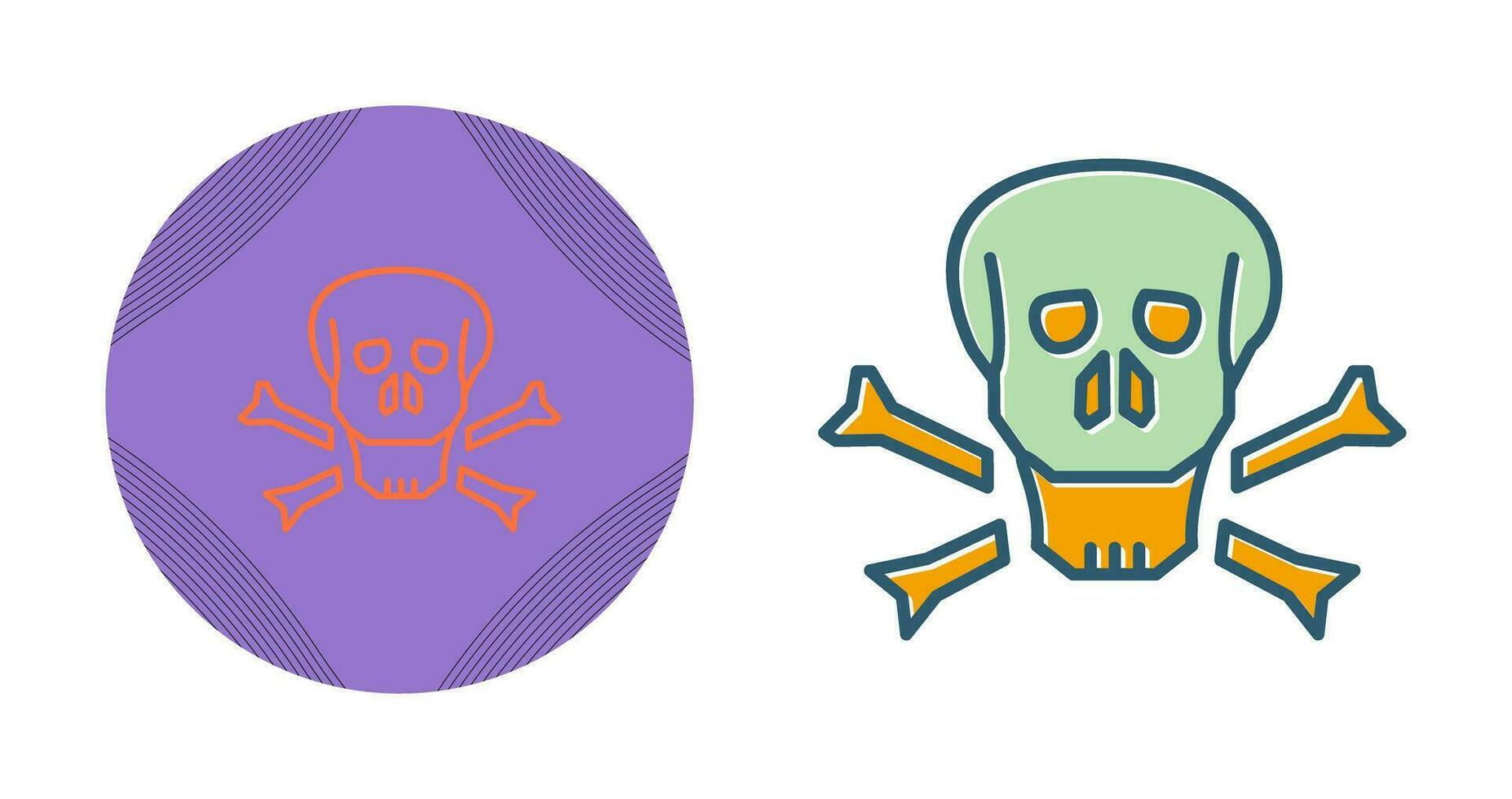 piraat schedel vector icoon