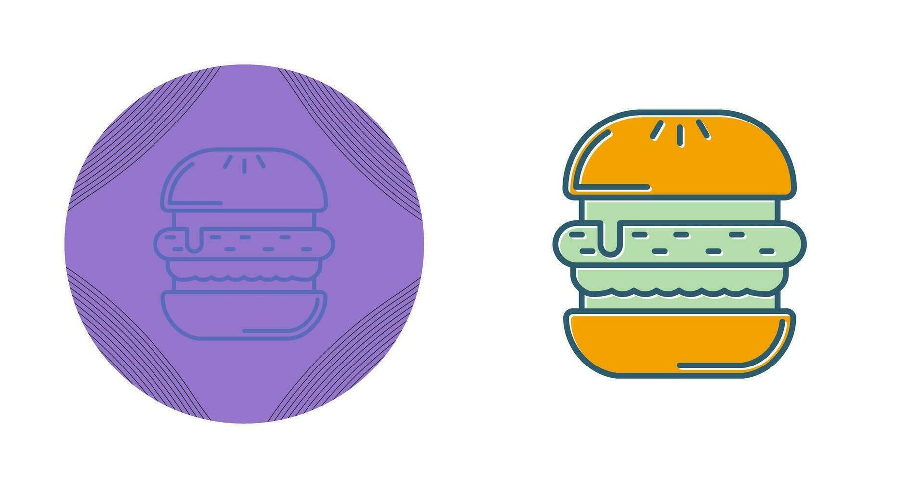 hamburger vector pictogram