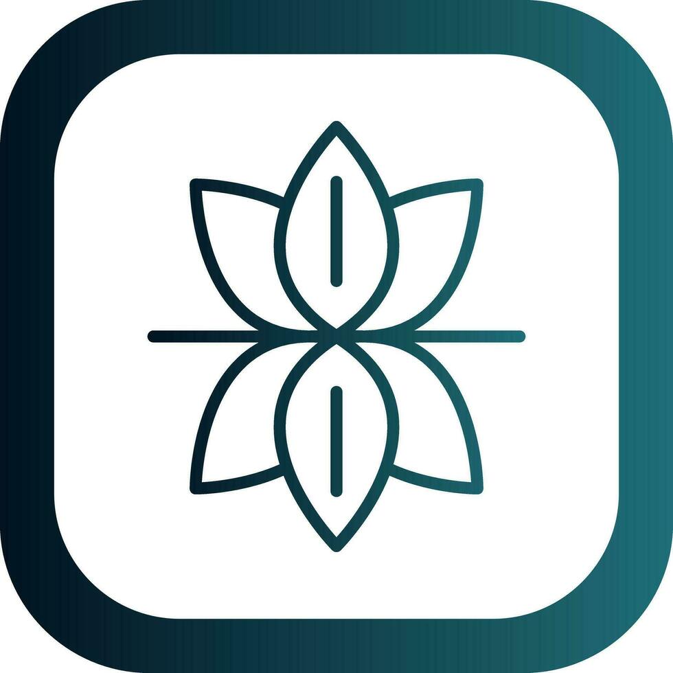 lotus bloem vector icoon ontwerp