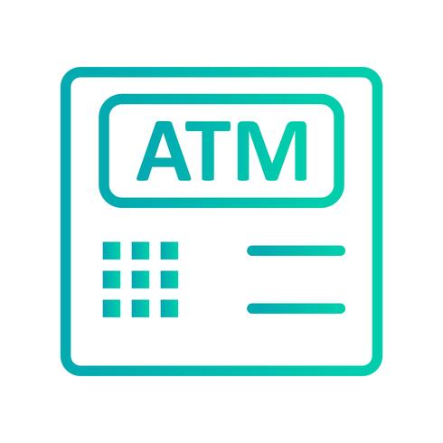 ATM-machine Vector Icon