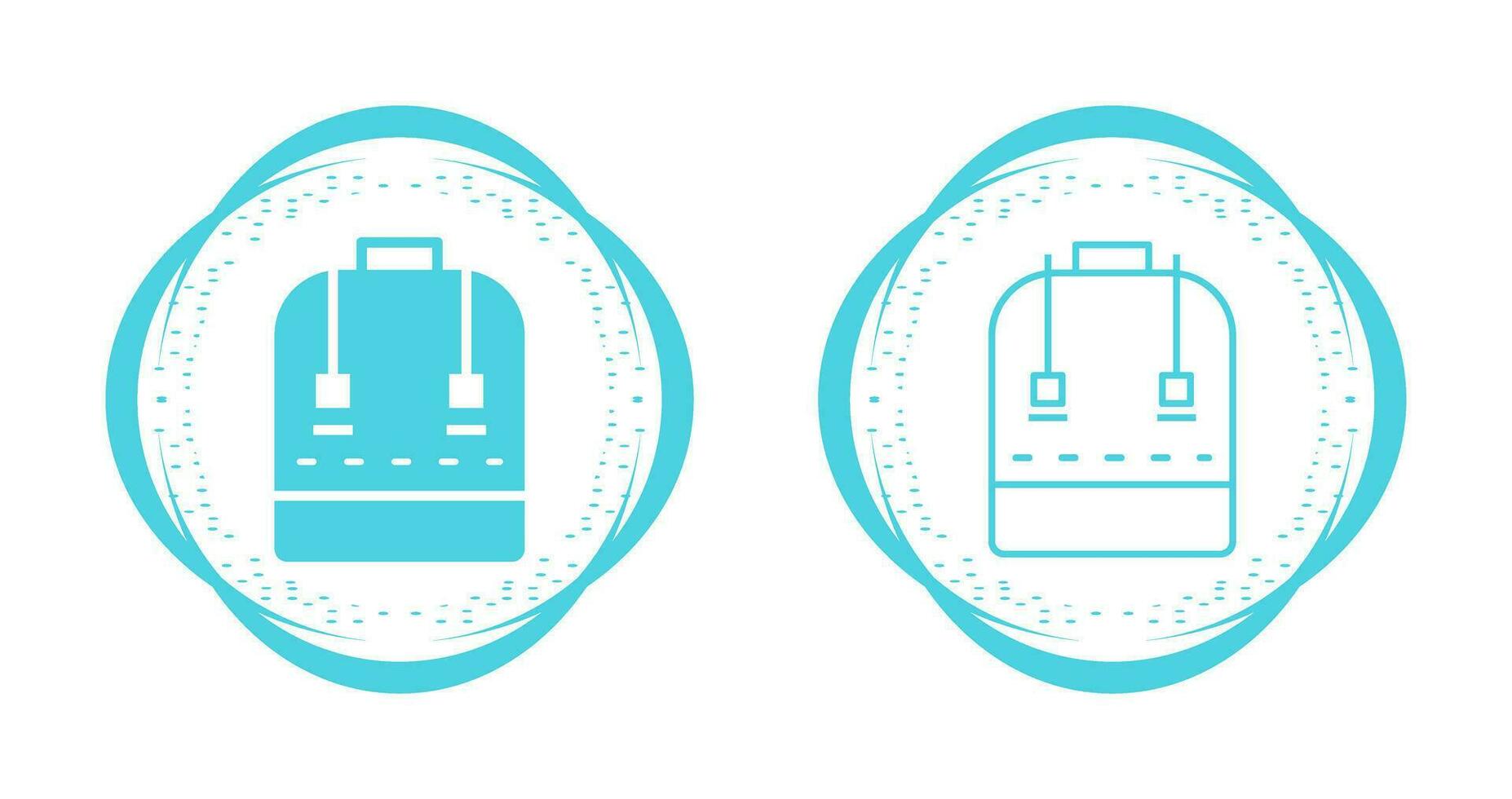 schooltas vector pictogram