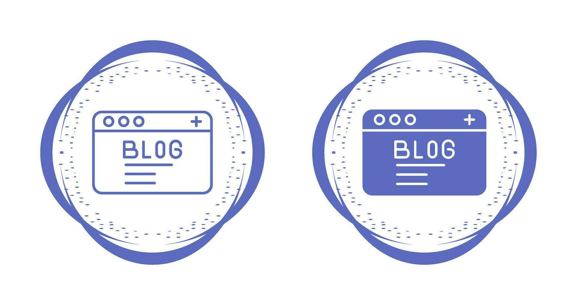 blog vector icoon