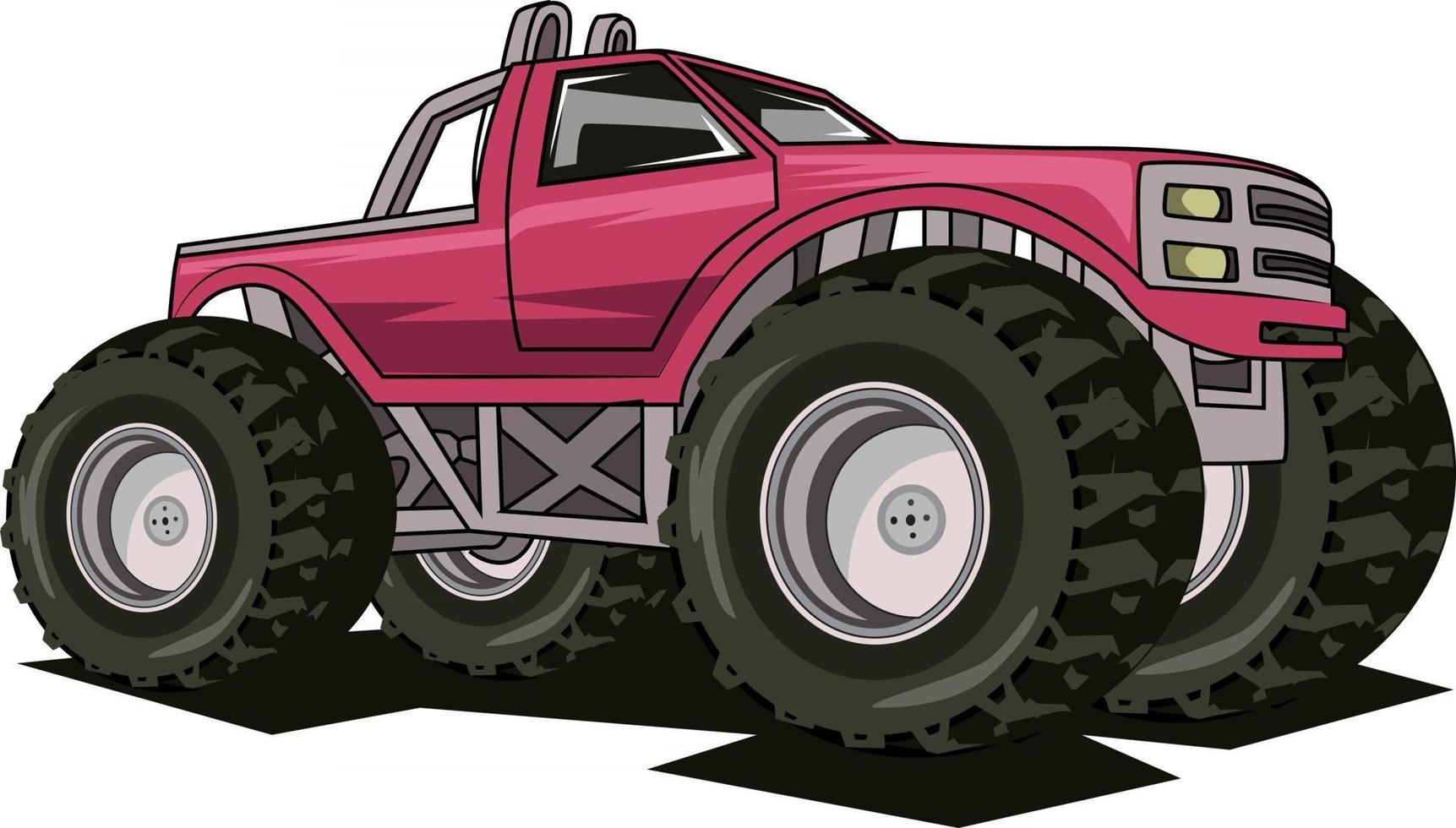 de grootste monstertruck vector