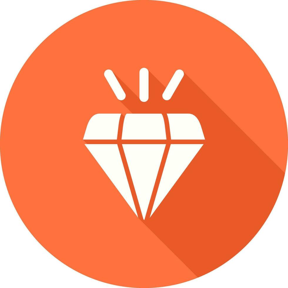 diamant vector pictogram