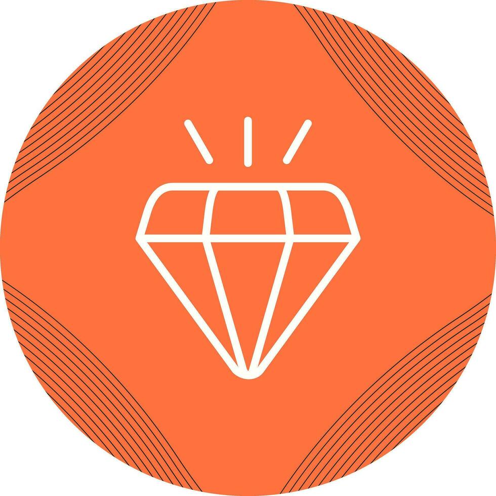 diamant vector pictogram