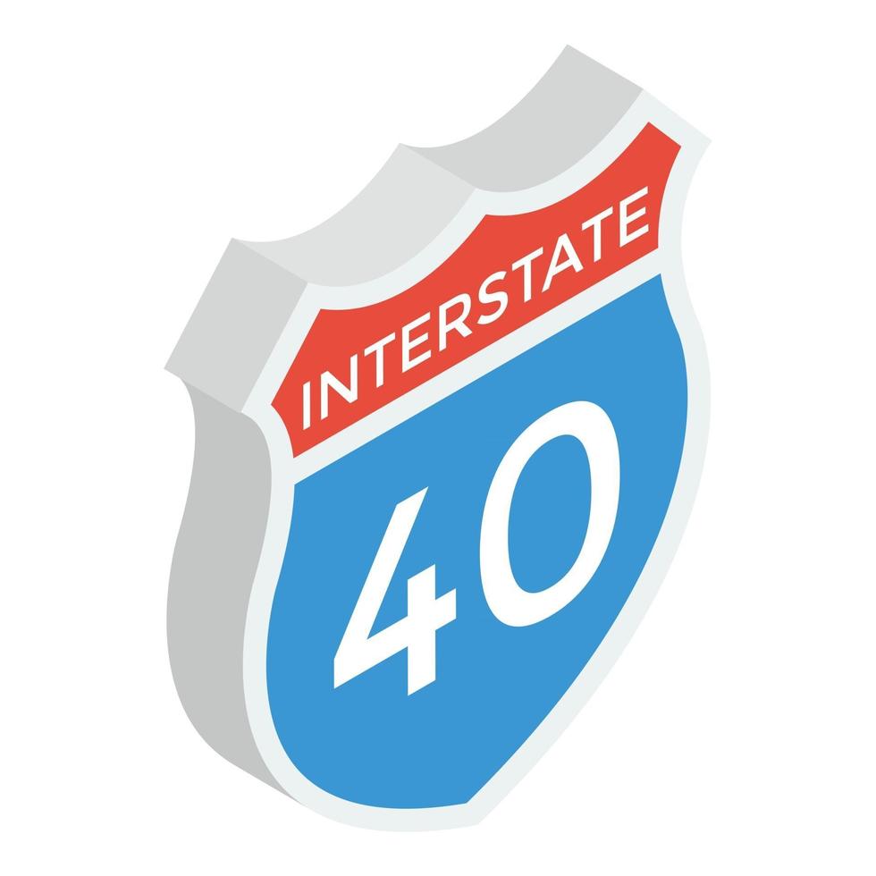 interstate schild concepten vector