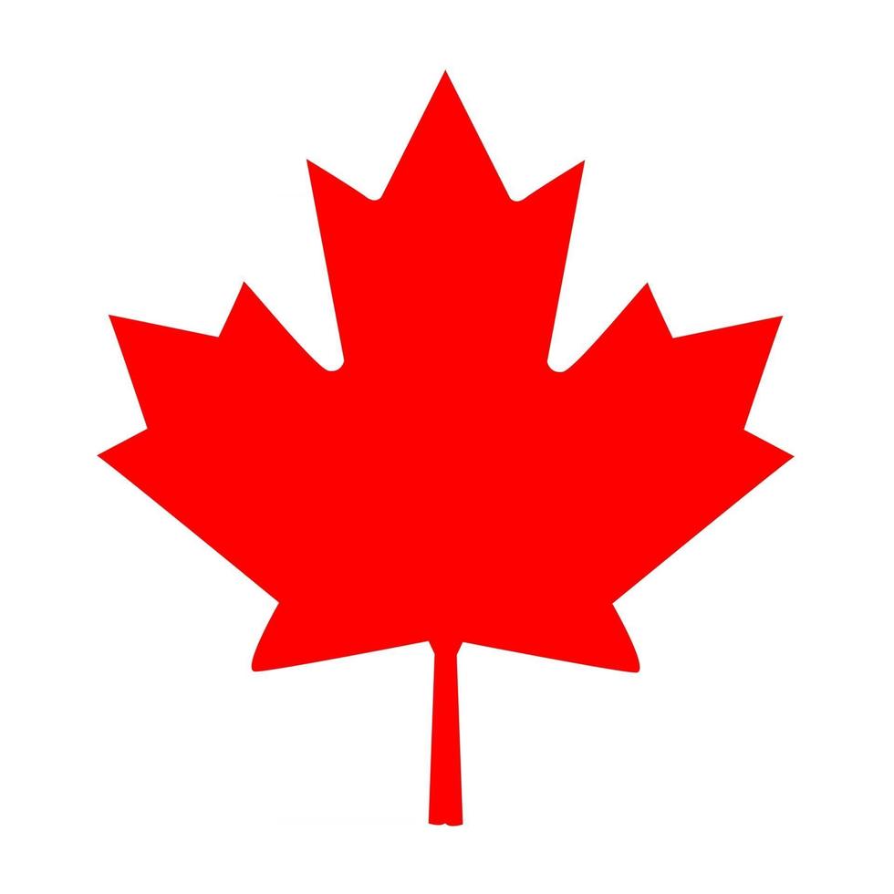 vector afbeelding van de nationale vlag van canada