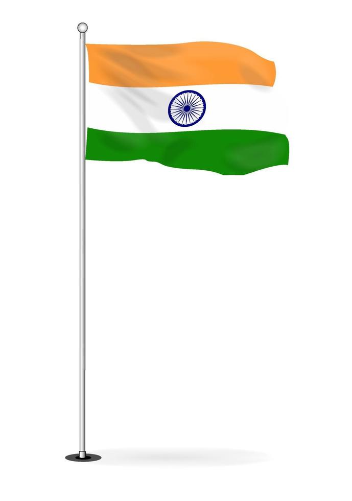 Indiase nationale vlag vector afbeelding