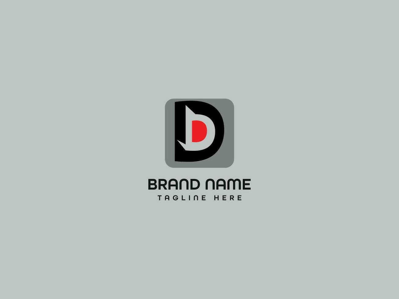 brief logo ontwerp vector