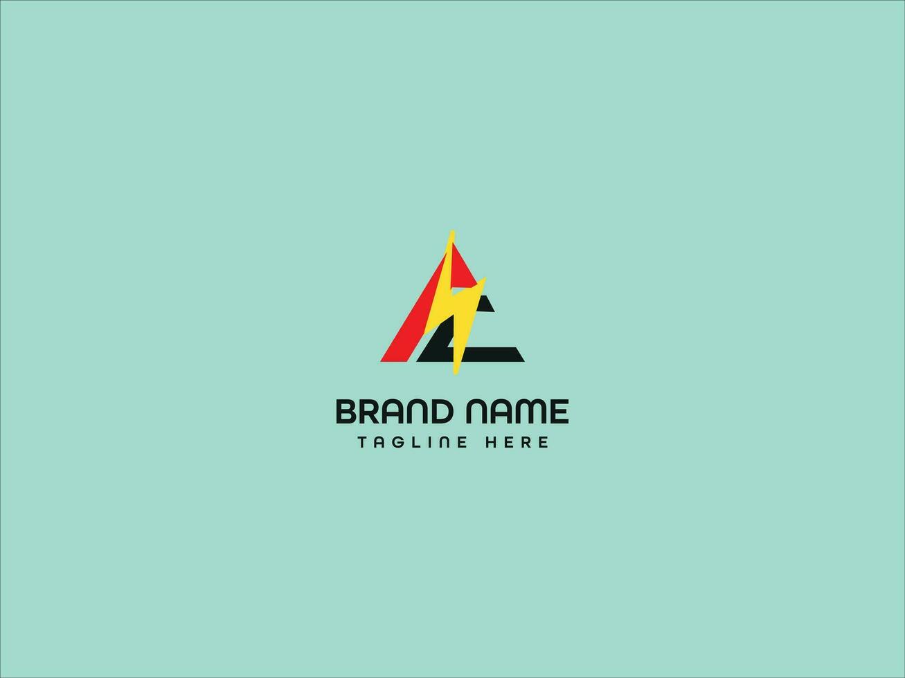 brief logo ontwerp vector