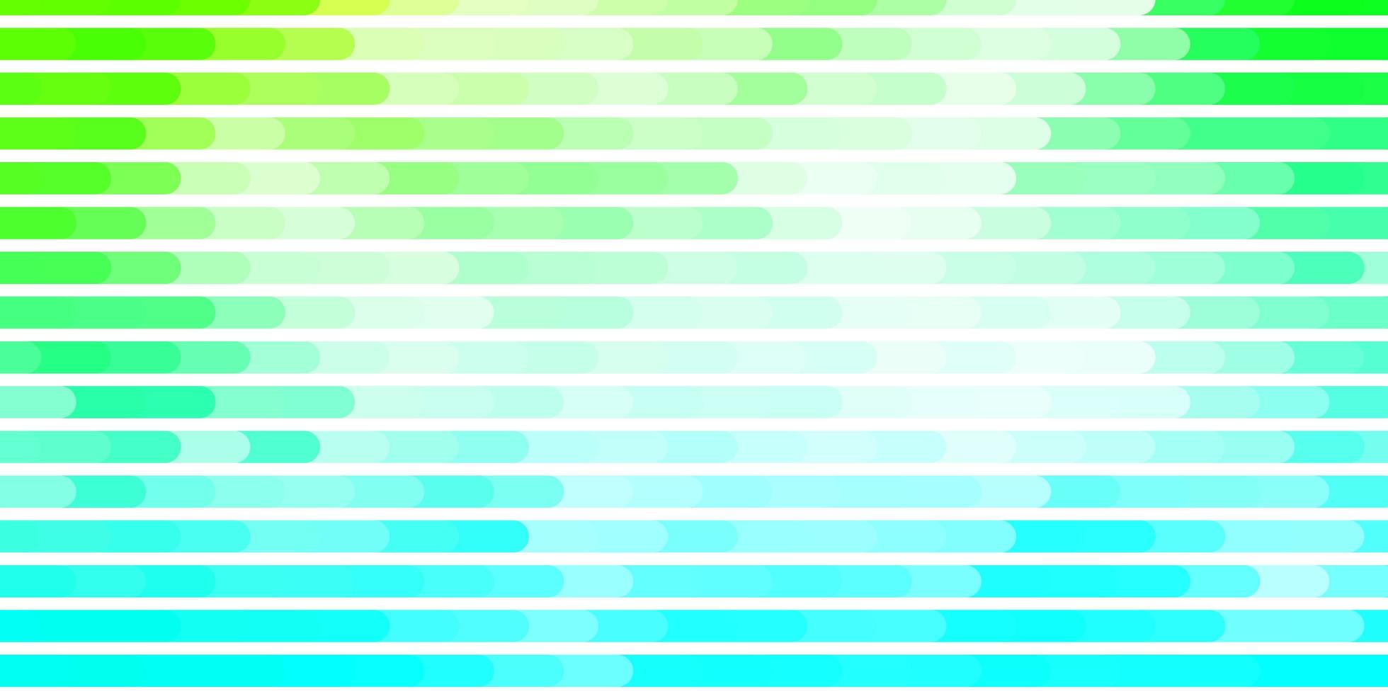 lichtblauwe, groene vectorachtergrond met lijnen. vector
