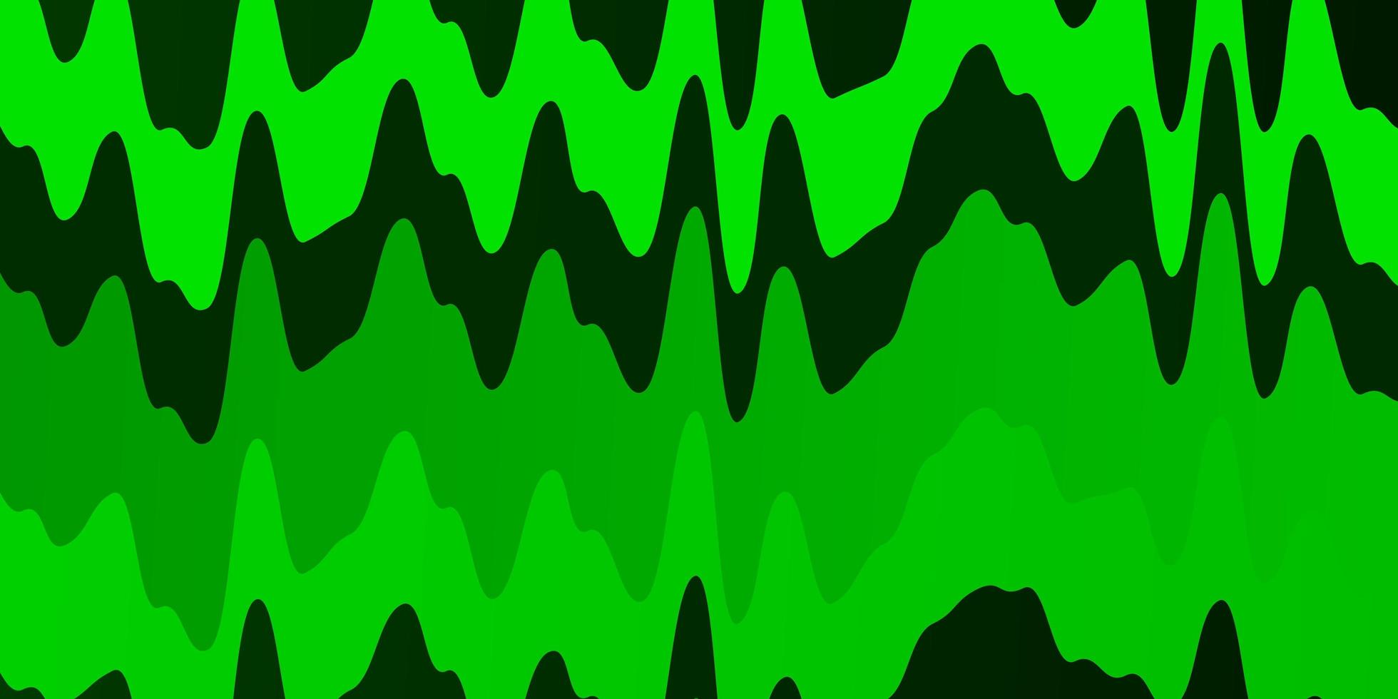 lichtgroen vector sjabloon met gebogen lijnen.