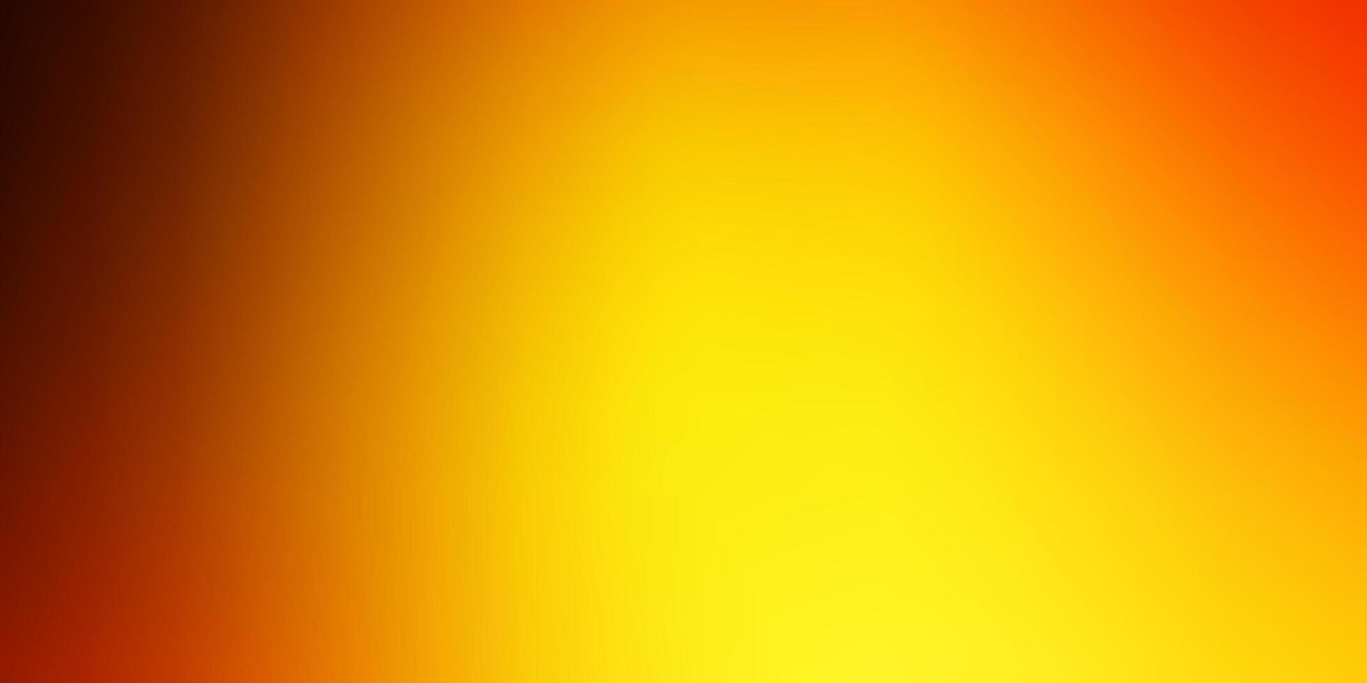licht oranje vector wazig kleurrijke sjabloon.