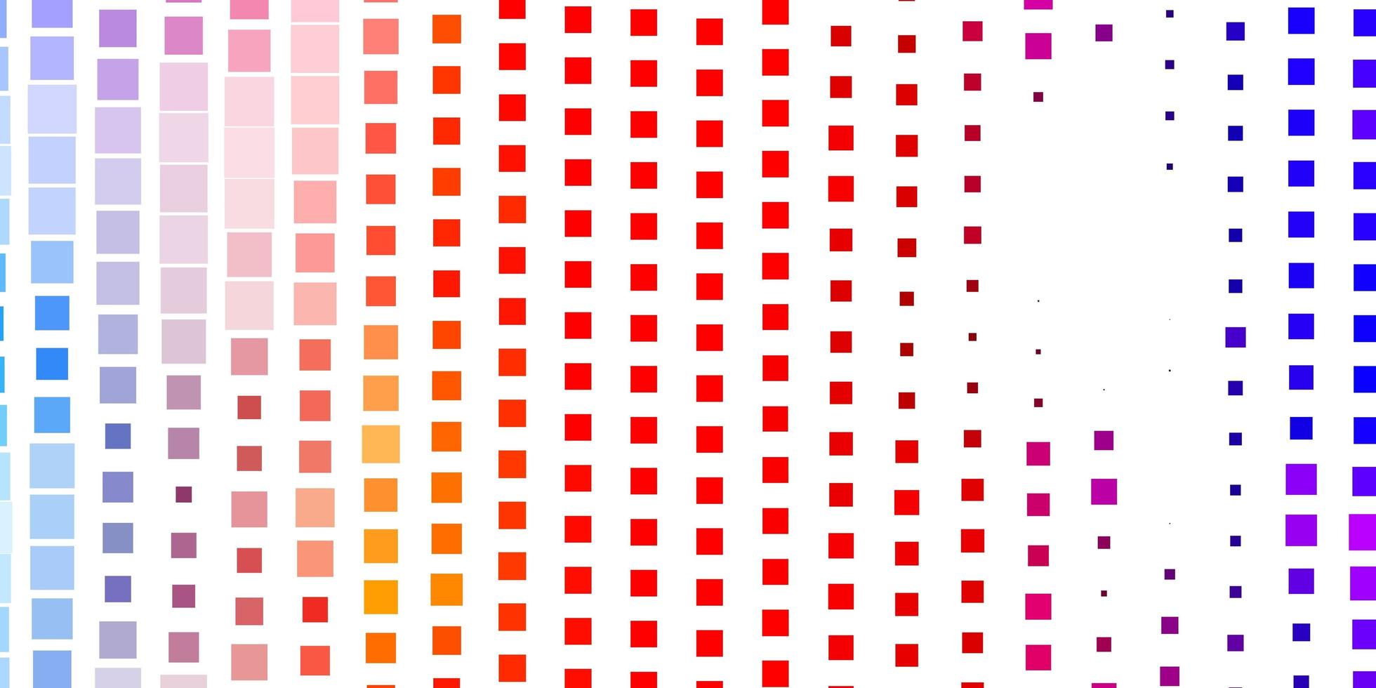 licht veelkleurige vector sjabloon in rechthoeken.