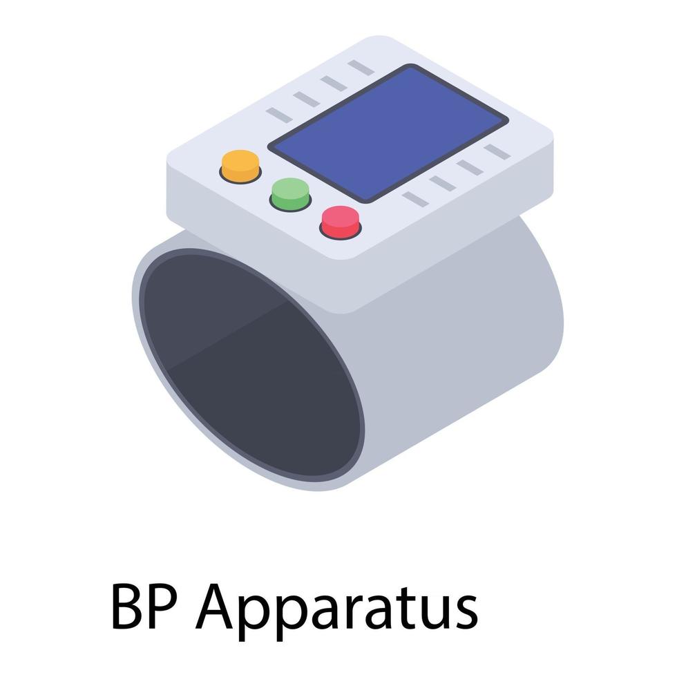 concepten van bp-apparaten vector