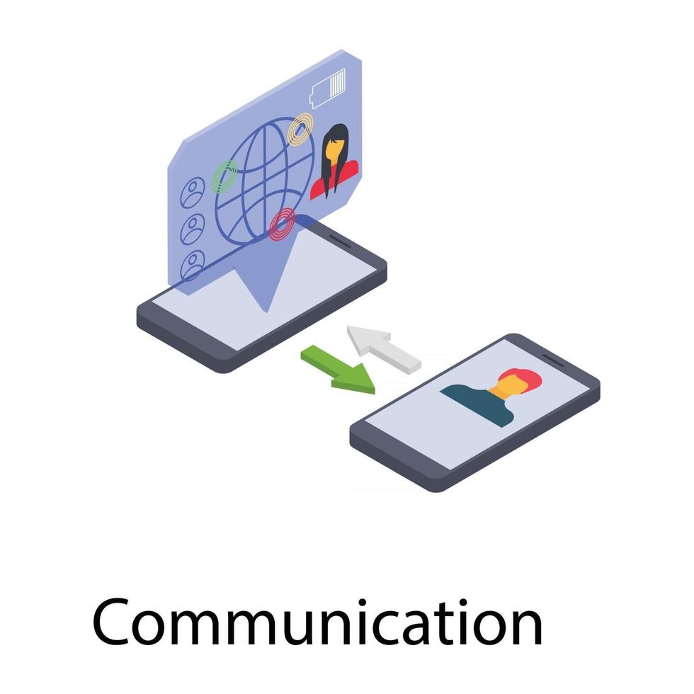 wereldwijde communicatietechnologie vector