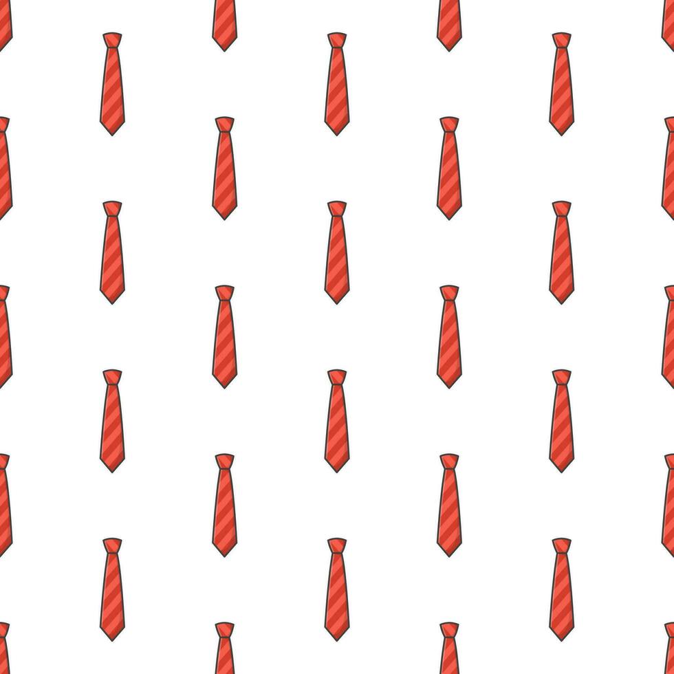 stropdas naadloos patroon Aan een wit achtergrond. mode thema vector illustratie