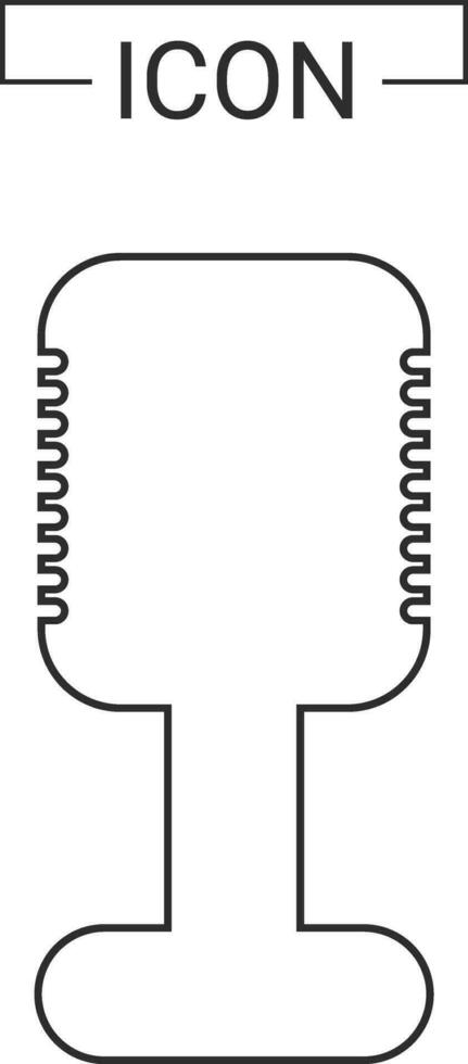 microfoon en muziek- icoon vector