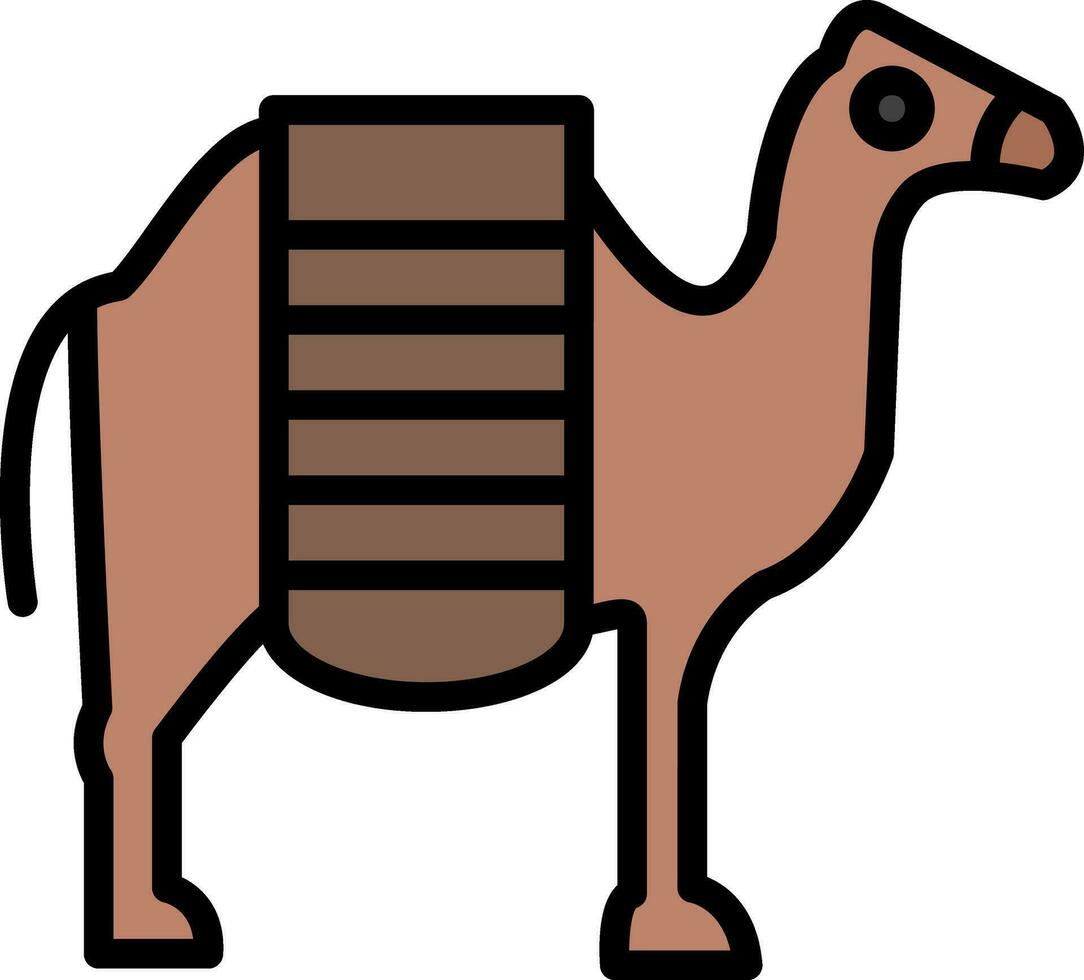 kameel vector icoon ontwerp
