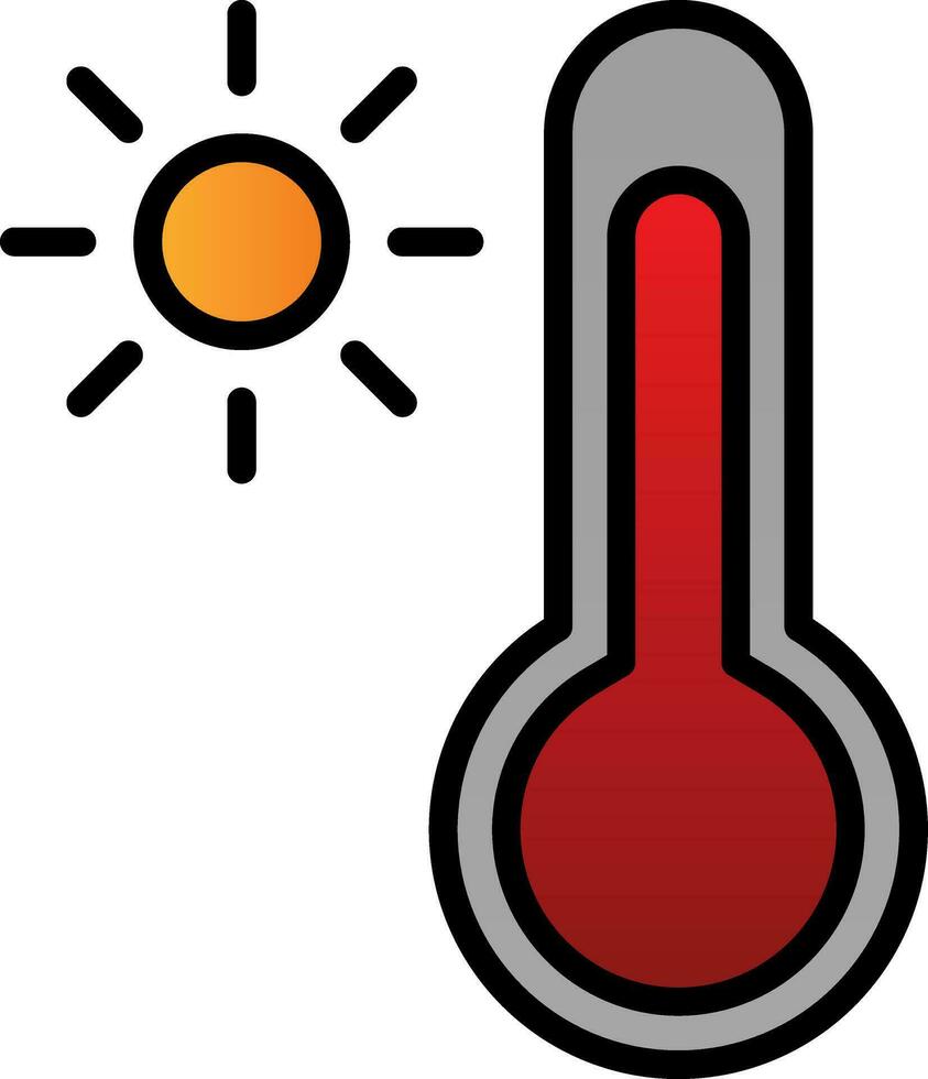 temperatuur vector icoon ontwerp