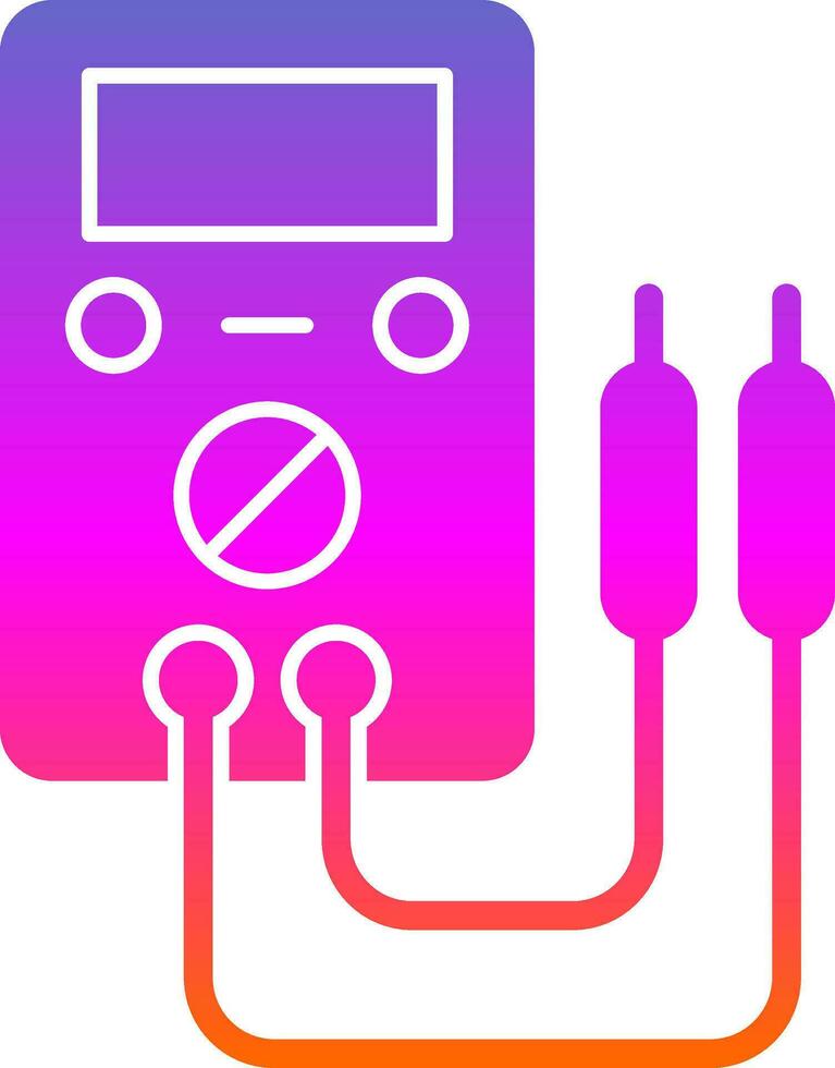 voltmeter vector icoon ontwerp