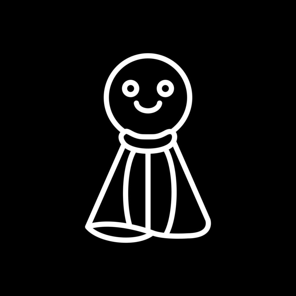 teru teru bozu vector icoon ontwerp