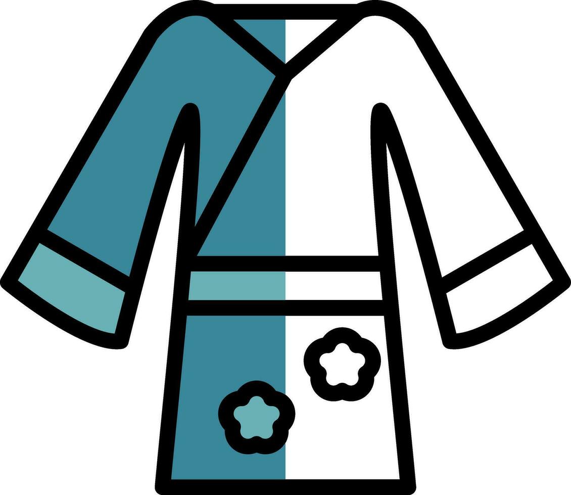 yukata vector icoon ontwerp