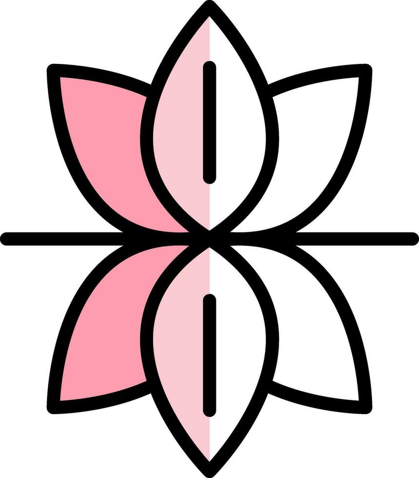 lotus bloem vector icoon ontwerp