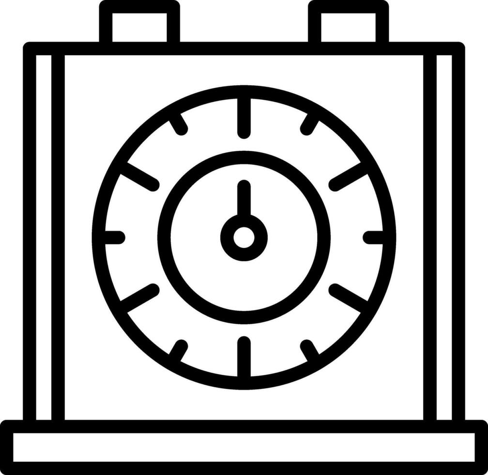 timer vector icoon ontwerp