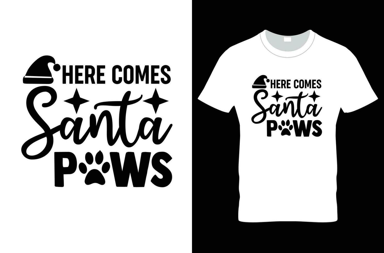 kerst t-shirt ontwerp vector