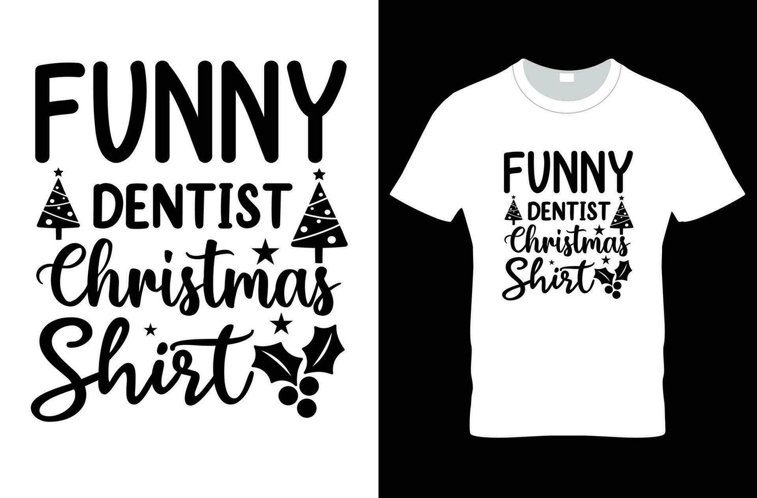 kerst t-shirt ontwerp vector