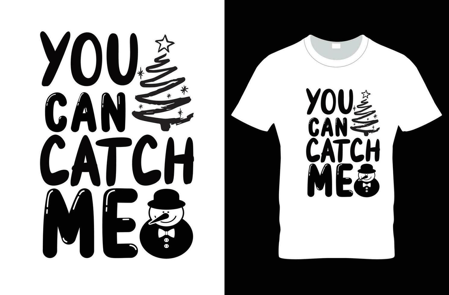 kerst t-shirt ontwerp vector