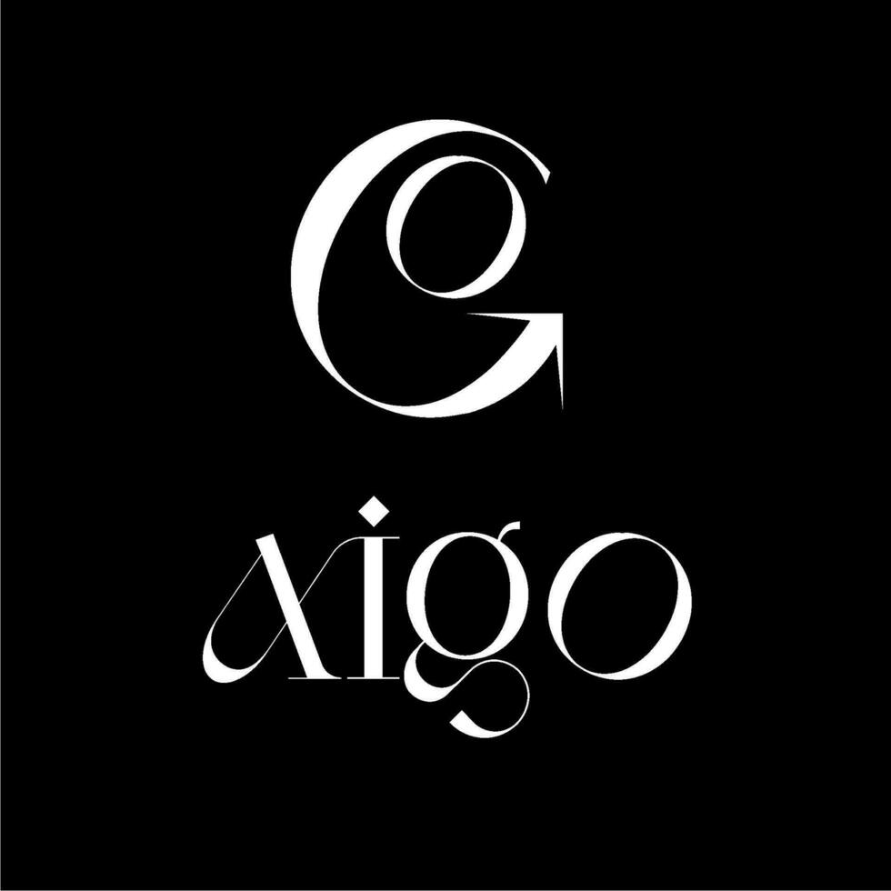 logo merk aigo ag icoon branding logos vector