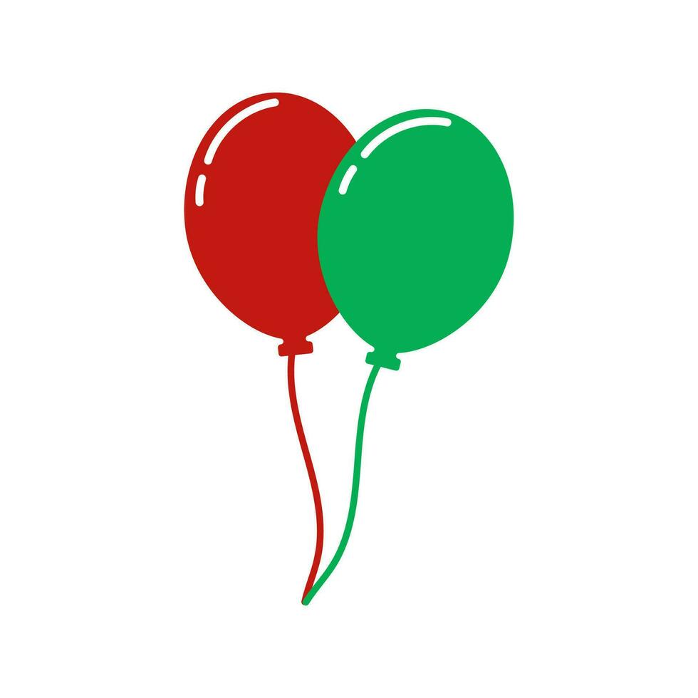 ballon illustratie vector element , ballon verjaardag , viering , decoratie element en verjaardag