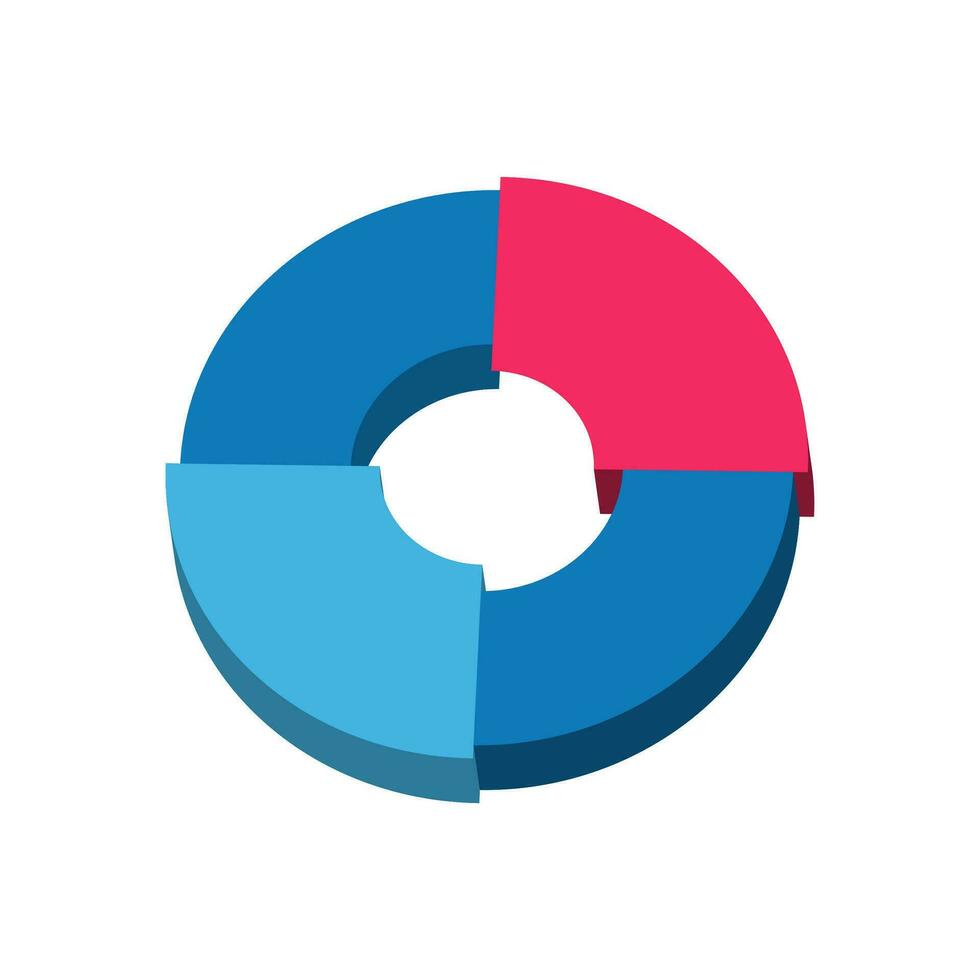 3d infographic illustratie voor bedrijf vrij vector element